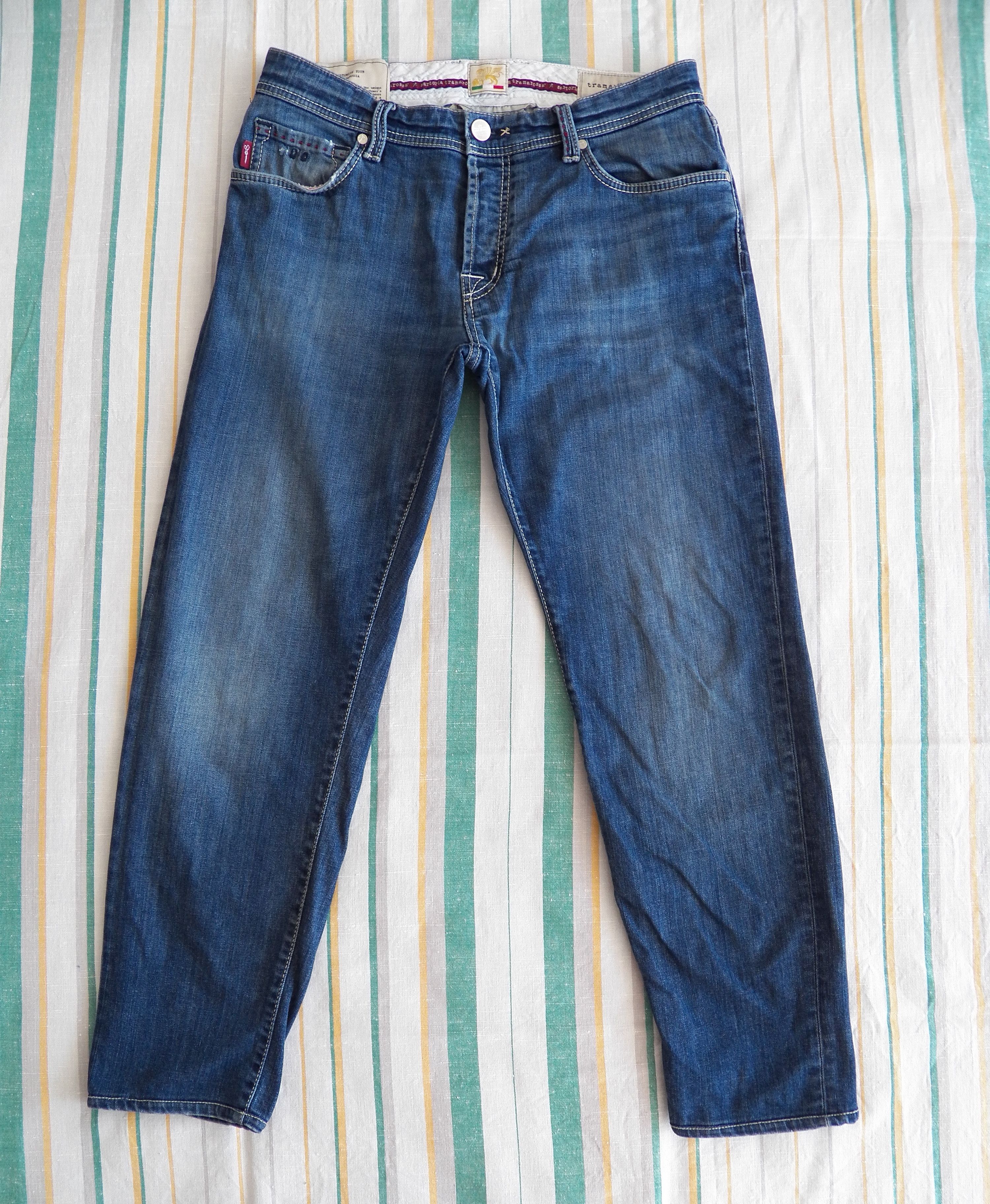 Sartoria Tramarossa Leonardo Mens Jeans Size 34 W34 L28 Slim