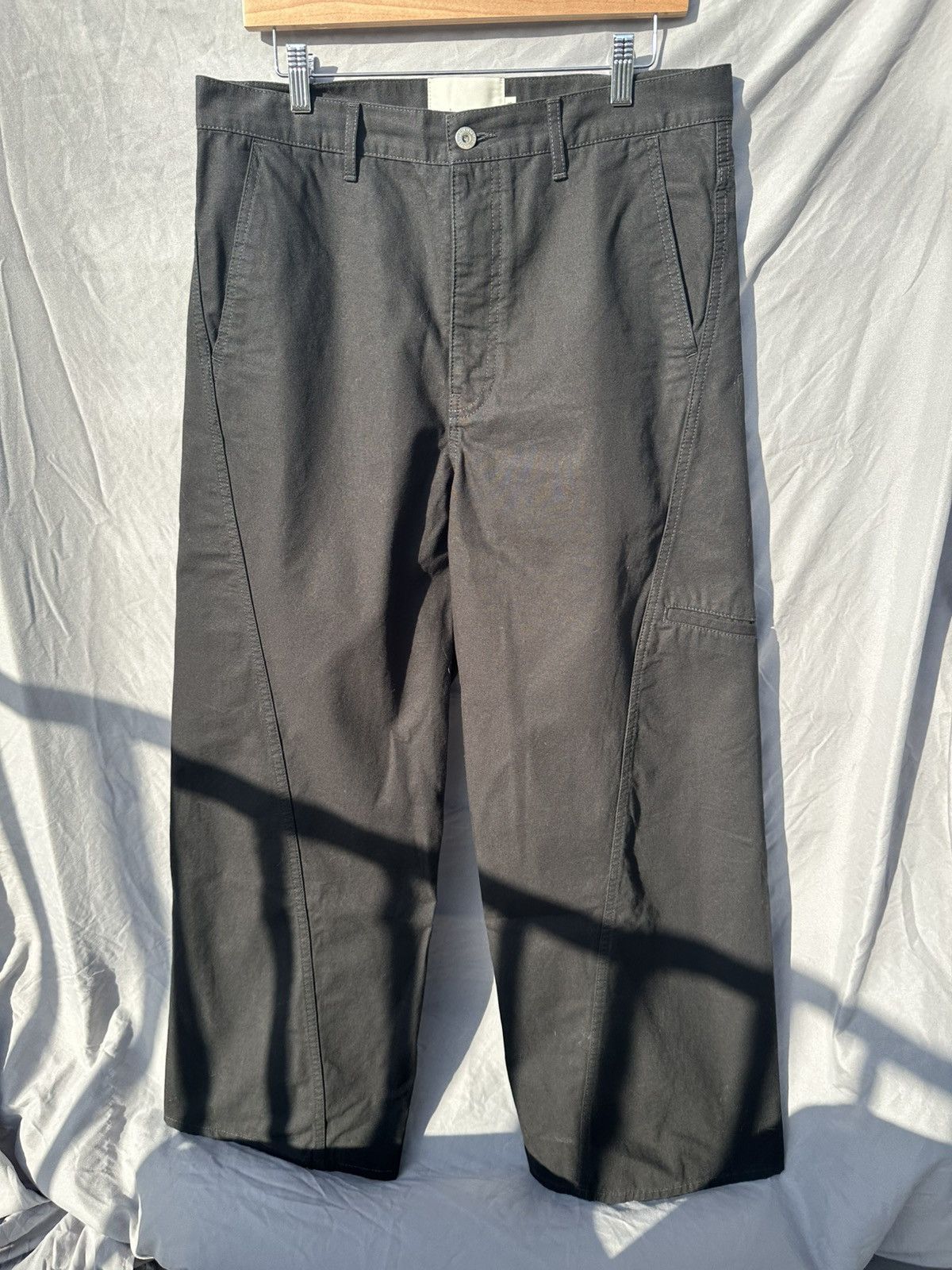 Japanese Brand Simply Complicated Twisted Work Pants 32 Size US 32 / EU 48 - 2 Thumbnail