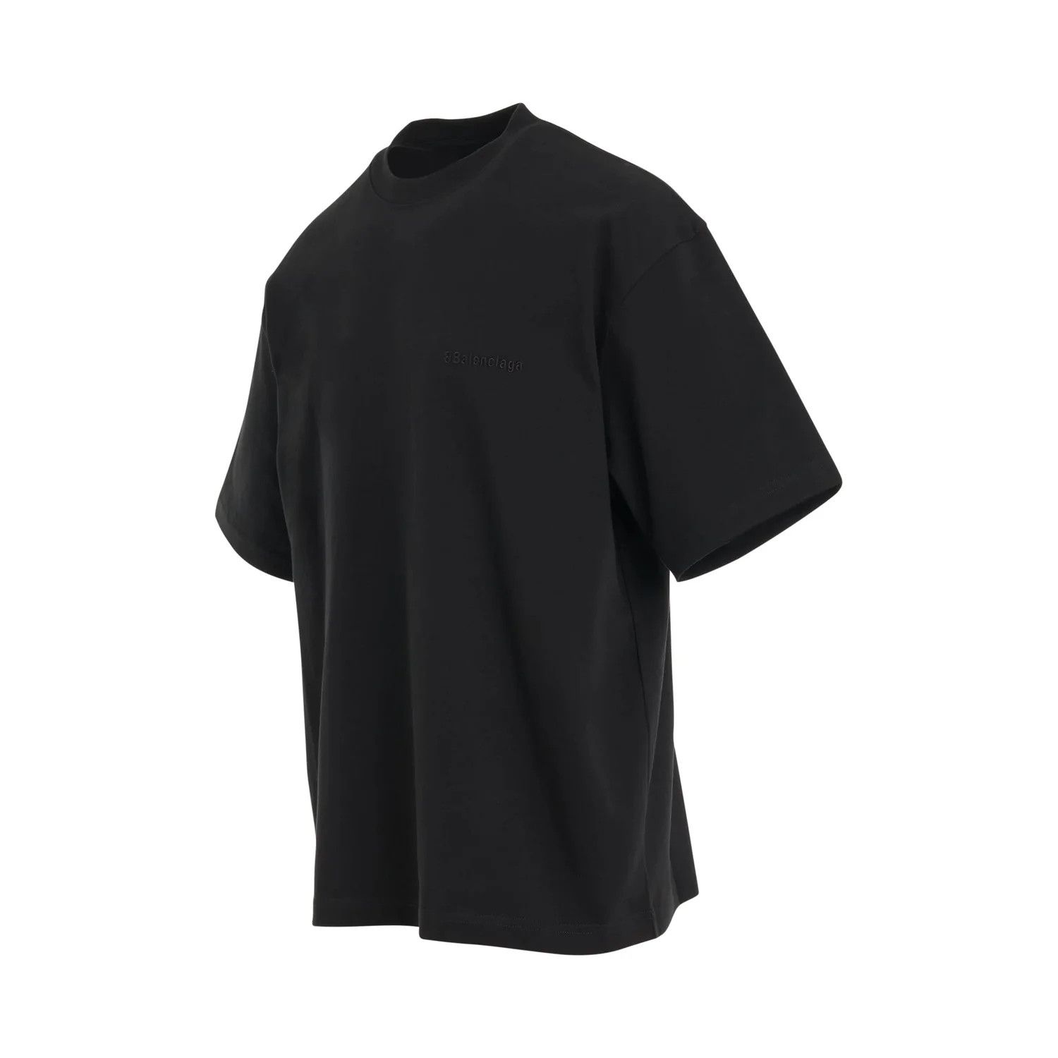 Balenciaga o1mt1gz0525 BB Corp T-Shirt Medium Fit in Black Size US S / EU 44-46 / 1 - 2 Thumbnail