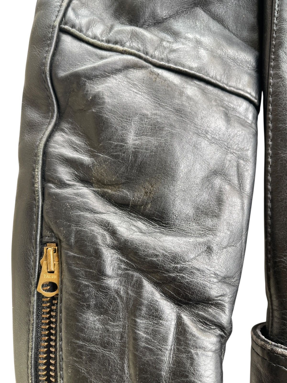 Vanson Leathers Vanson Leather USA Double Collar Biker Jacket (size 38) Size US S / EU 44-46 / 1 - 15 Thumbnail