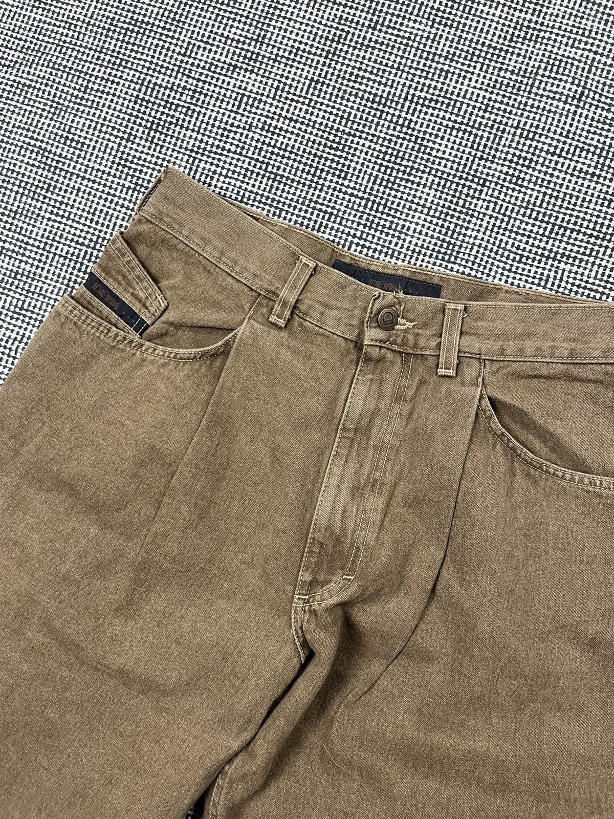 Vintage 80s vintage baggy light brown jeans west Germany skate Size US 32 / EU 48 - 4 Thumbnail