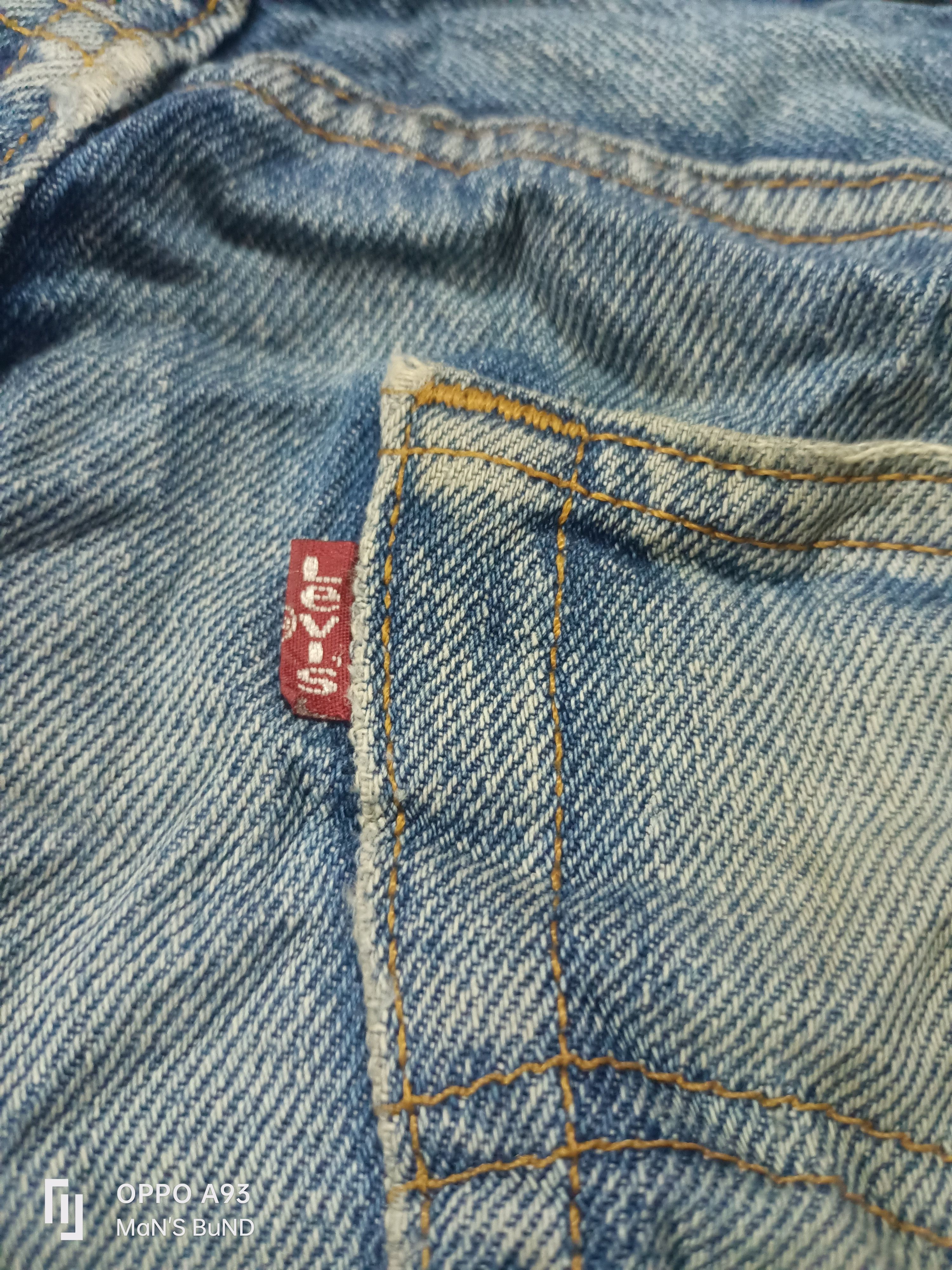 Distressed VINTAGE Levi's 501XX 90s