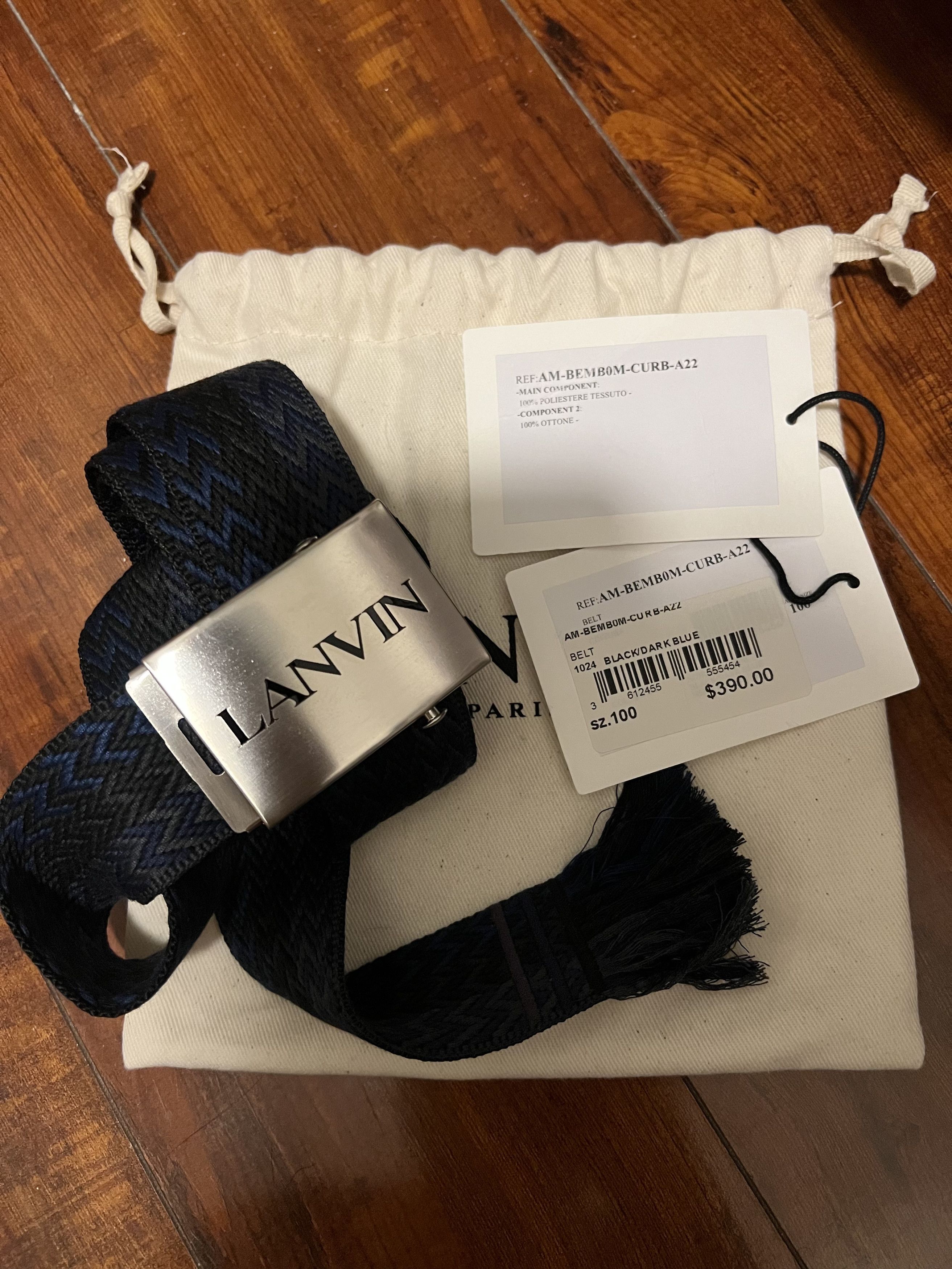 Lanvin LANVIN MEN BELT Size ONE SIZE - 1 Thumbnail