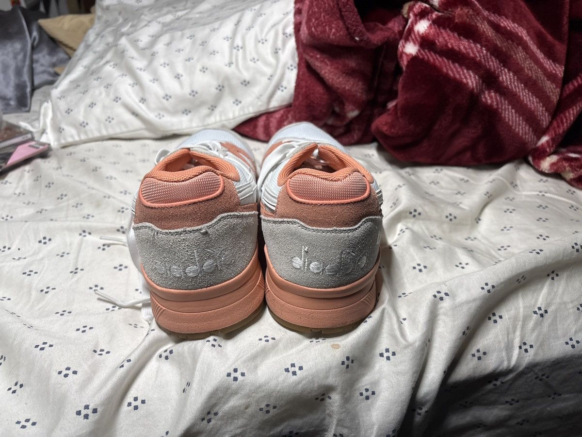 Diadora Diadora N9000 III Lace-Up White Synthetic Mens Trainers Size US 10.5 / EU 43-44 - 4 Thumbnail