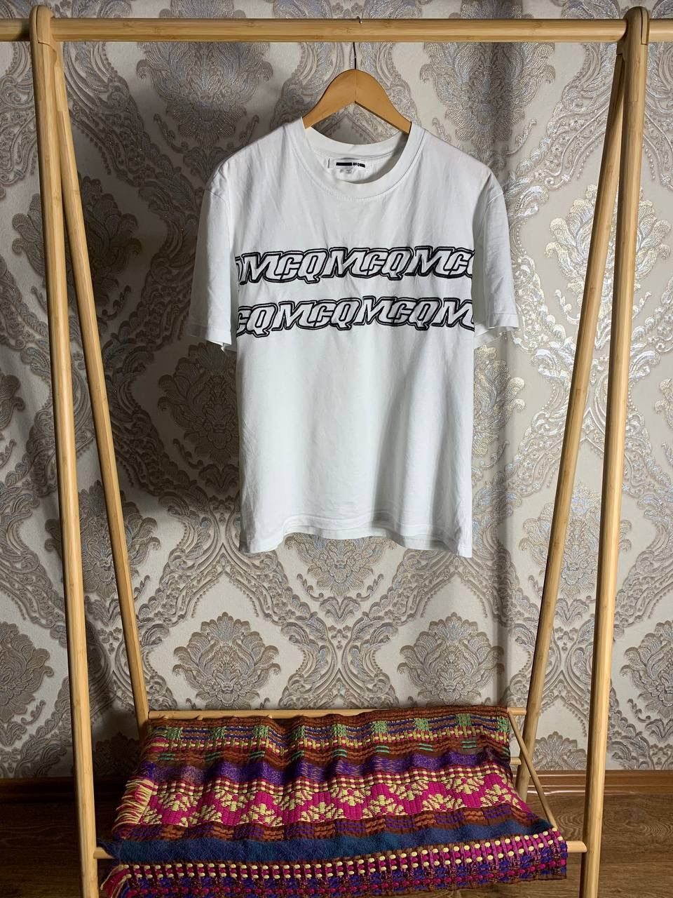 Vintage ALEXANDER MCQUEEN T-SHIRT BIG LOGO JAPAN STYLE Y2K LUXURY Size US XL / EU 56 / 4 - 1 Thumbnail