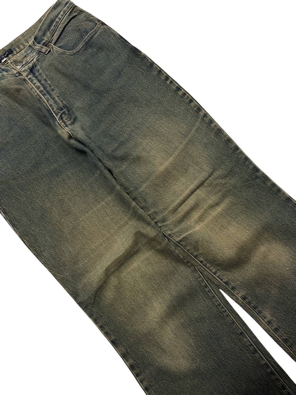 Rusty 💥Vintage Live Claire Crazy Thrashed Style Mud Rusty Washed Size US 29 - 3 Thumbnail