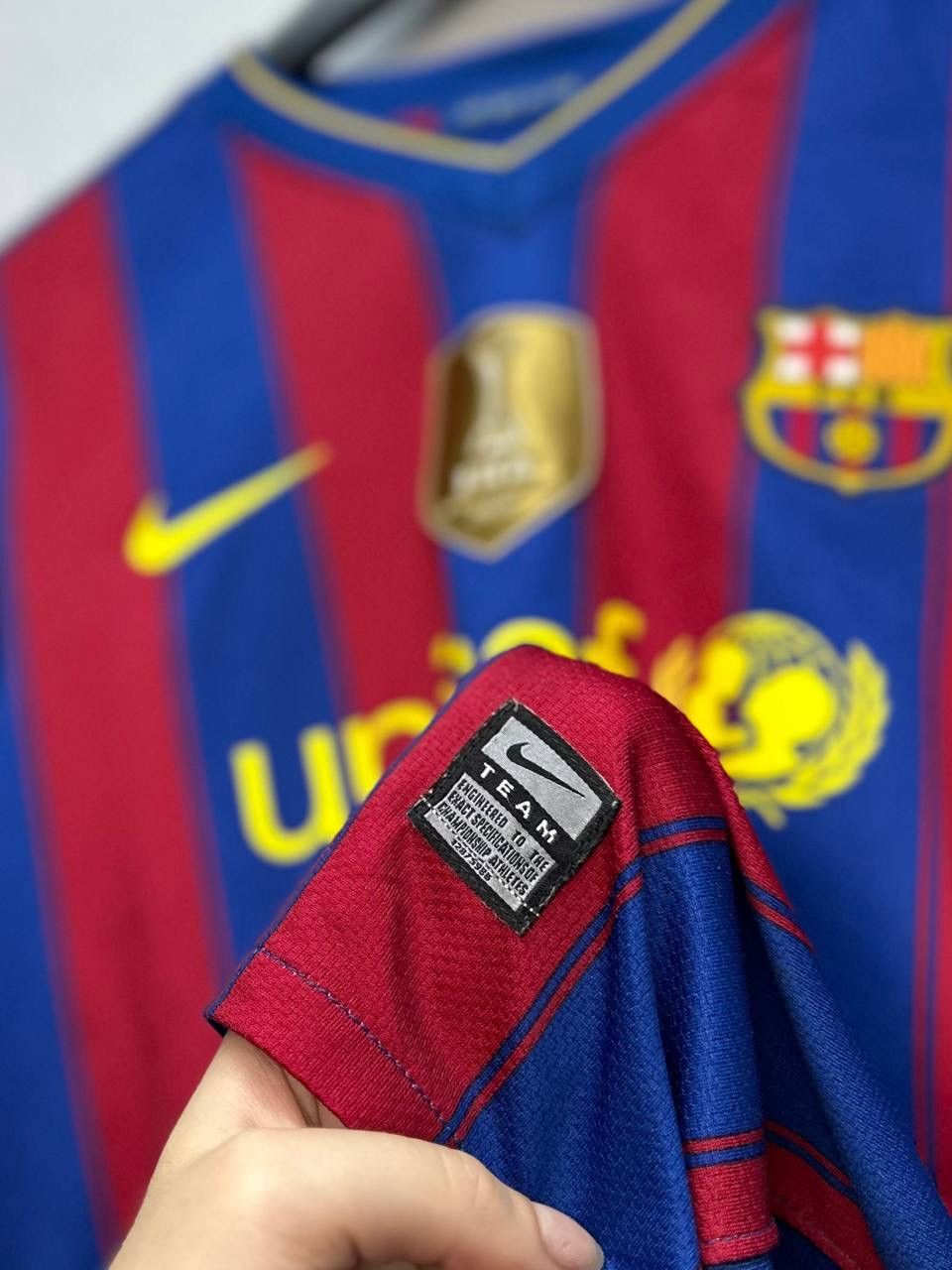 Nike FC Barcelona 2009–10 Home Jersey Piqué #3 Nike Era Champion Size US S / EU 44-46 / 1 - 10 Thumbnail