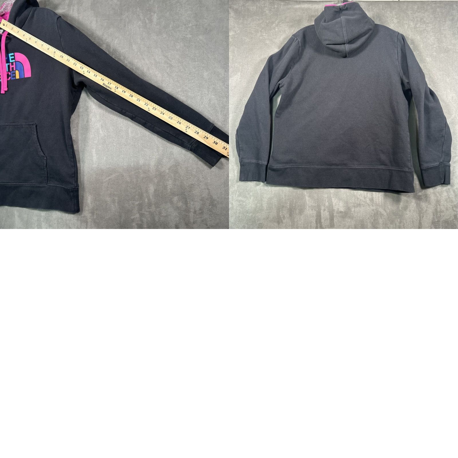 The North Face The North Face Hoodie Womens XL Black Pullover Pockets Drawstrings Size XL / US 12-14 / IT 48-50 - 8 Thumbnail