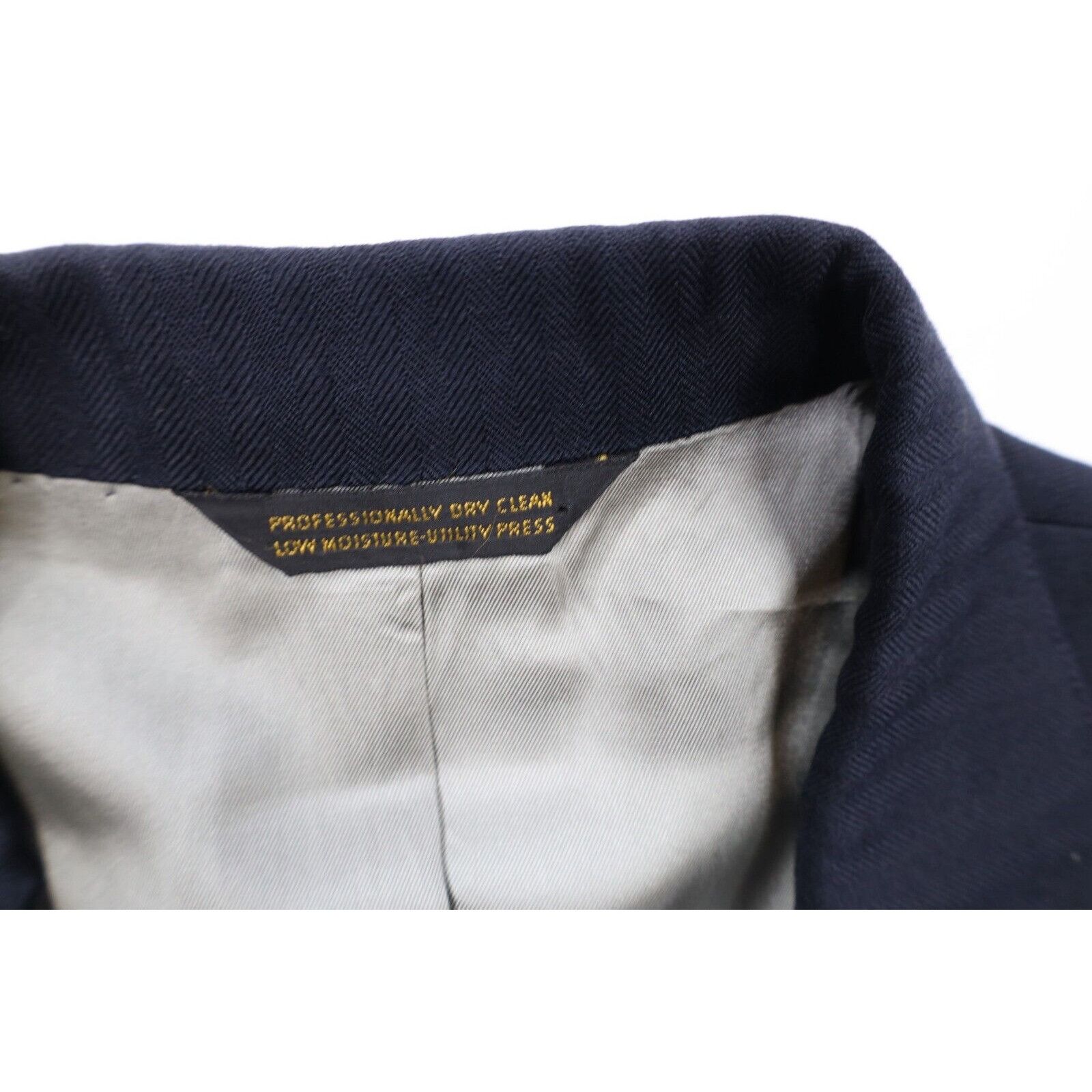 Vintage Vintage 70s Streetwear Wool Herringbone 2 Piece Suit Size 44L - 6 Thumbnail