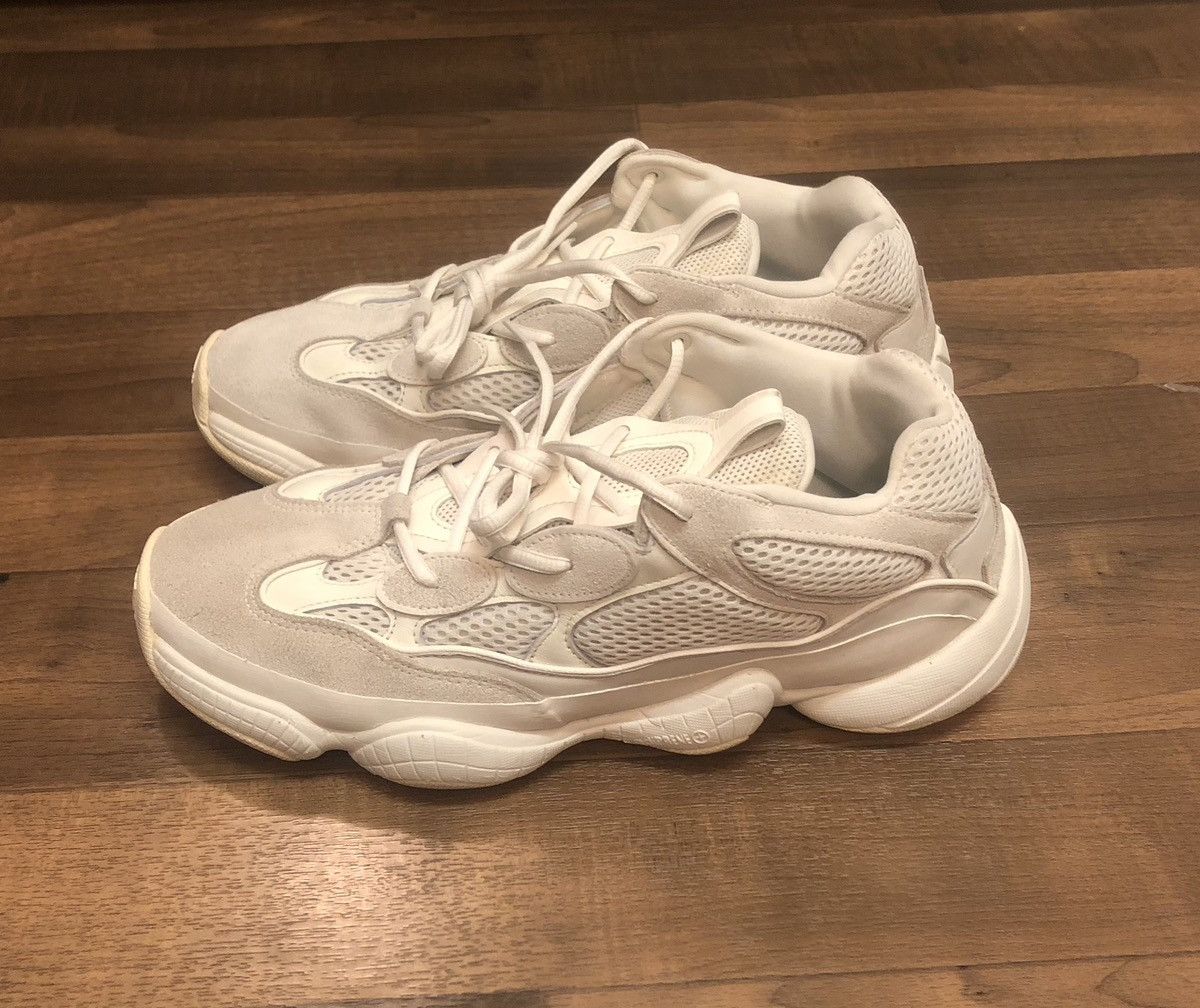 Adidas YEEZY 500 Bone White 11.5 (2019) Size US 11.5 / EU 44-45 - 5 Thumbnail