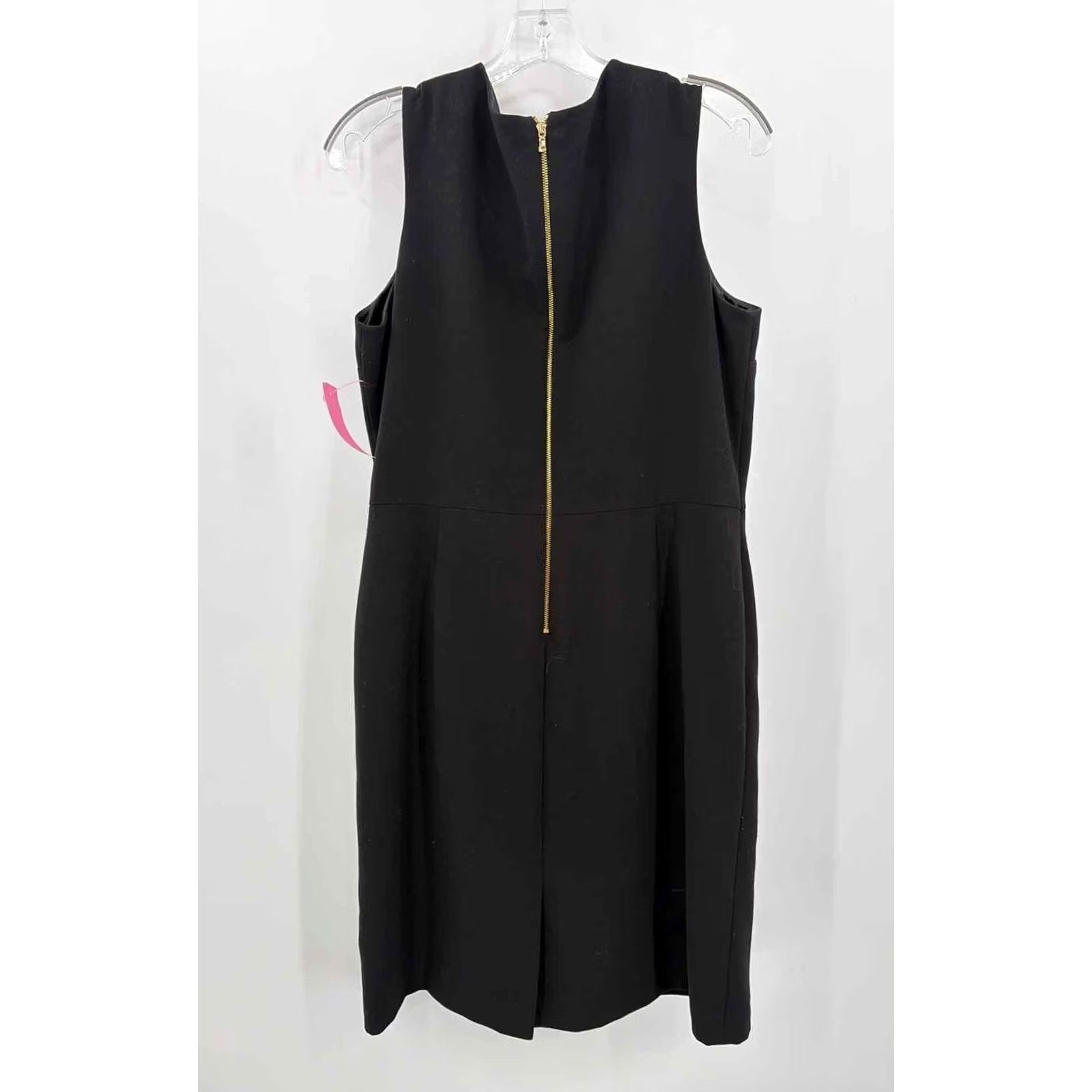 Vintage Tahari Black Knee Length Sleeveless Dress Size 12 Size XL / US 12-14 / IT 48-50 - 2 Thumbnail