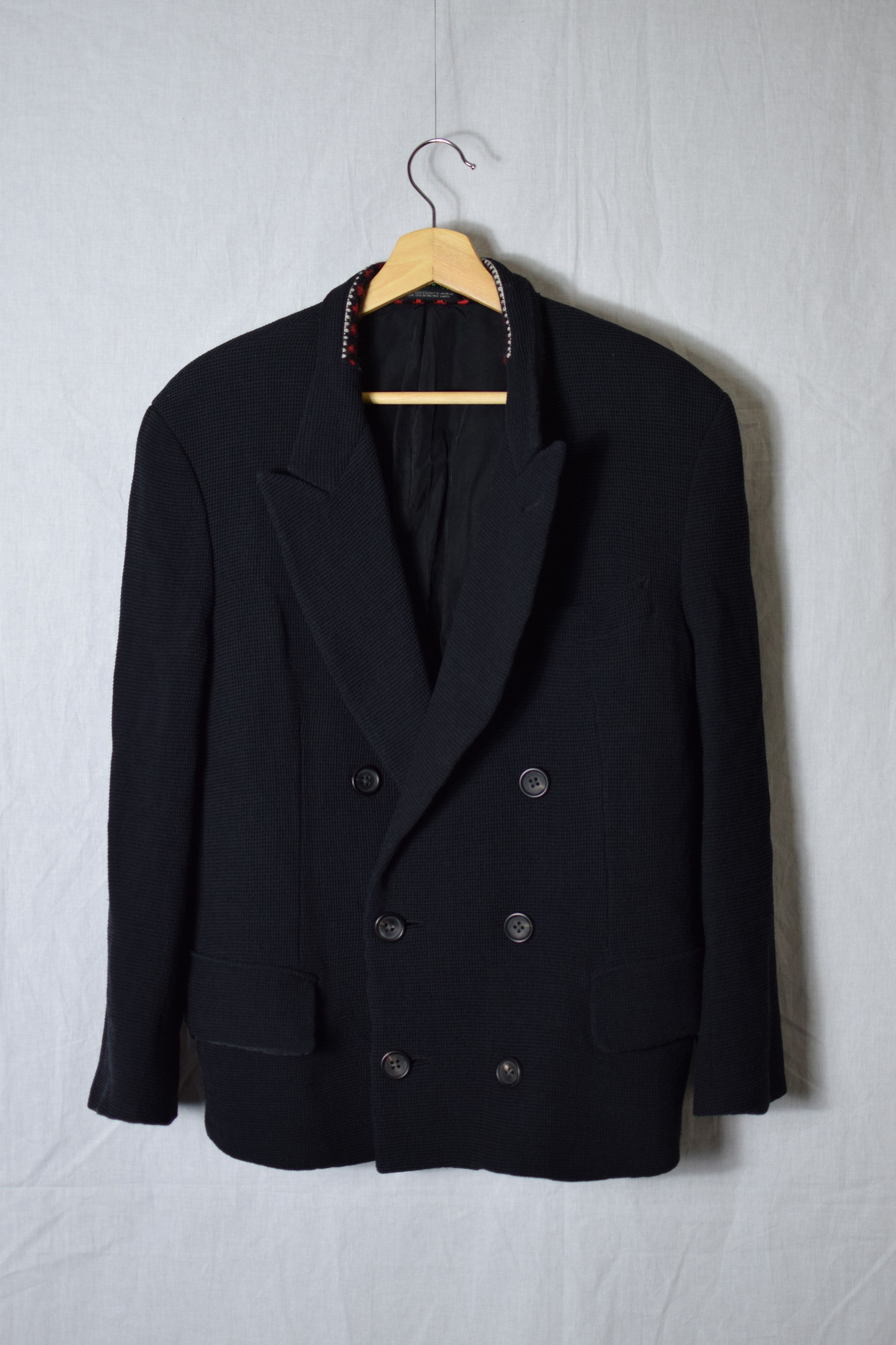 Yohji Yamamoto FINAL DROP - YYPH AW95 Soft Blazer - HE-J85-128 Size 48R - 2 Thumbnail