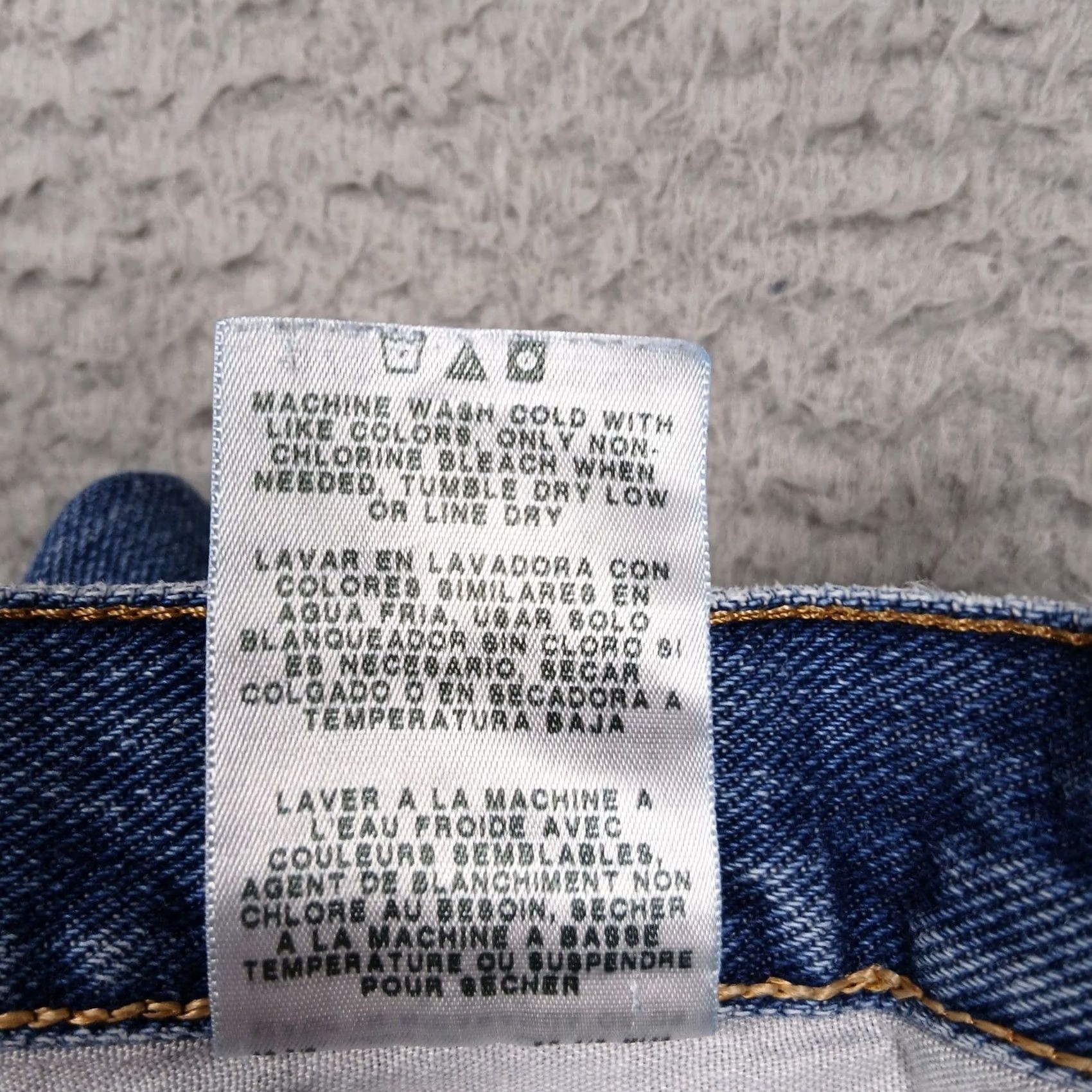 Wrangler Wrangler Jeans Mens 46 Blue Rugged Wear Men 46x28 Cotton Denim Made Nicaragua Size US 30 / EU 46 - 6 Thumbnail