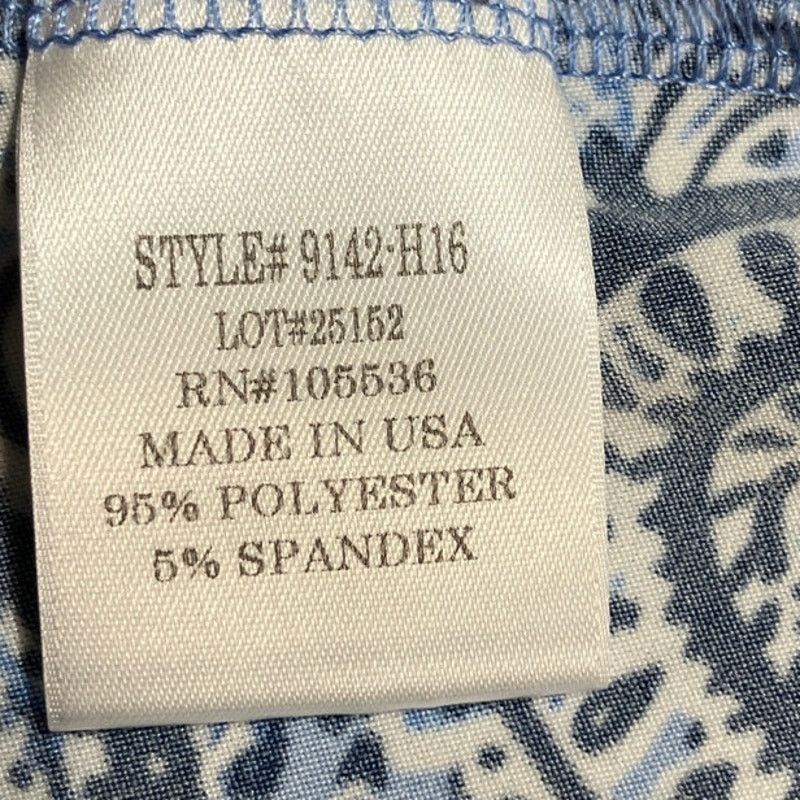 Other Slinky Brand Vintage Blue Paisley ¾ Sleeve Drape Cardigan M Size M / US 6-8 / IT 42-44 - 4 Thumbnail