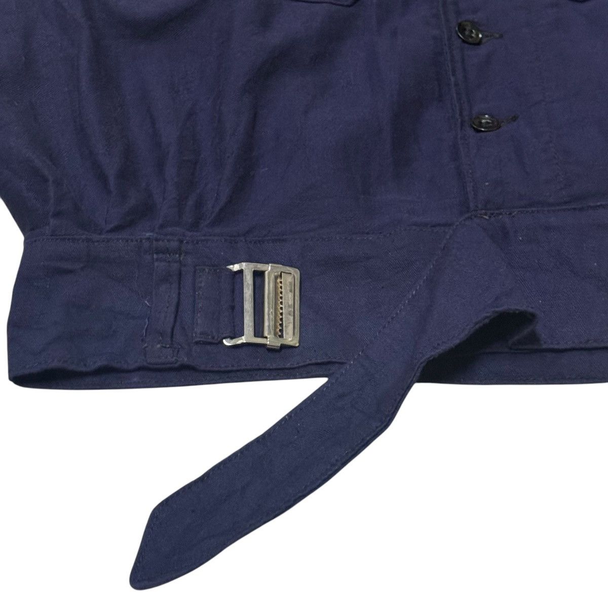 Vintage 40s WW2 Lyndhurst British Navy Blouses Working Dress Jacket Size US M / EU 48-50 / 2 - 8 Thumbnail