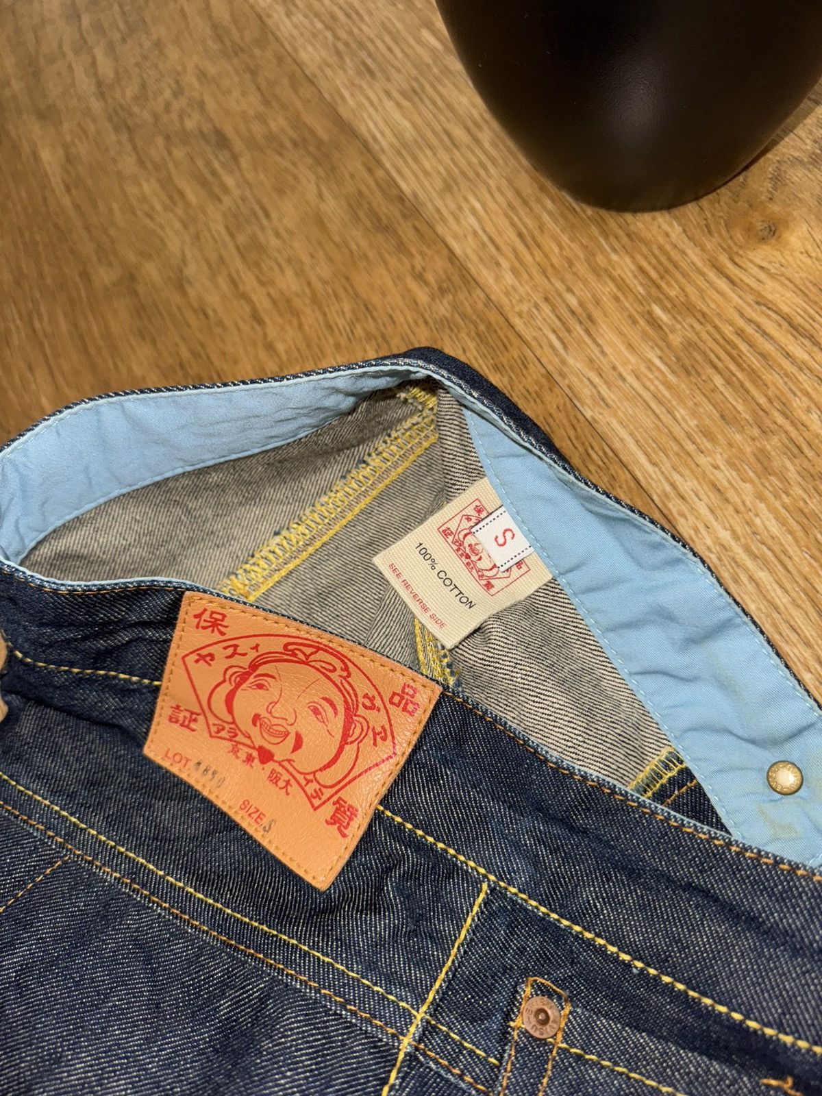 Evisu VINTAGE EVISU RARE JEANS 2000s MIDI SKIRT Size 26" / US 2 / IT 38 - 3 Thumbnail