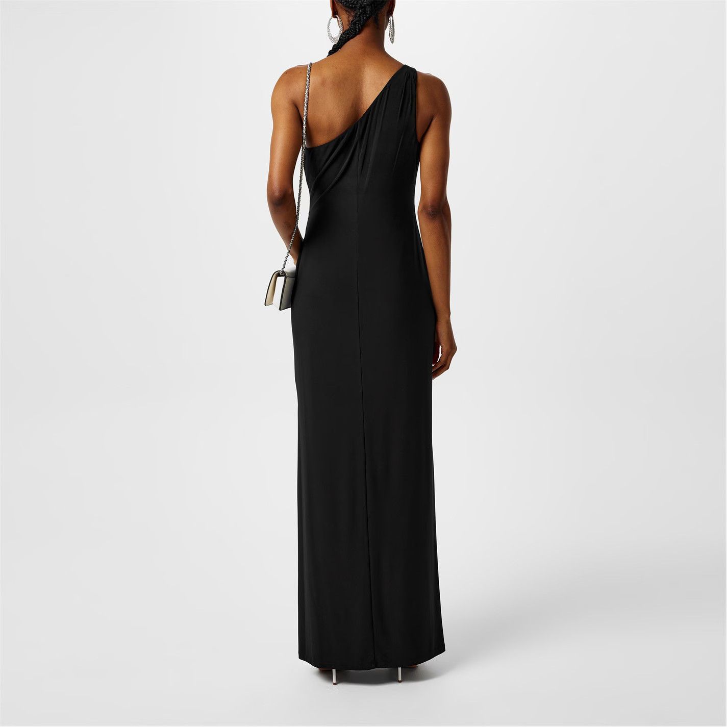 Lauren Ralph Lauren o1g2r1mq0825 Belina Evening Gown in Black Size M / US 6-8 / IT 42-44 - 5 Thumbnail