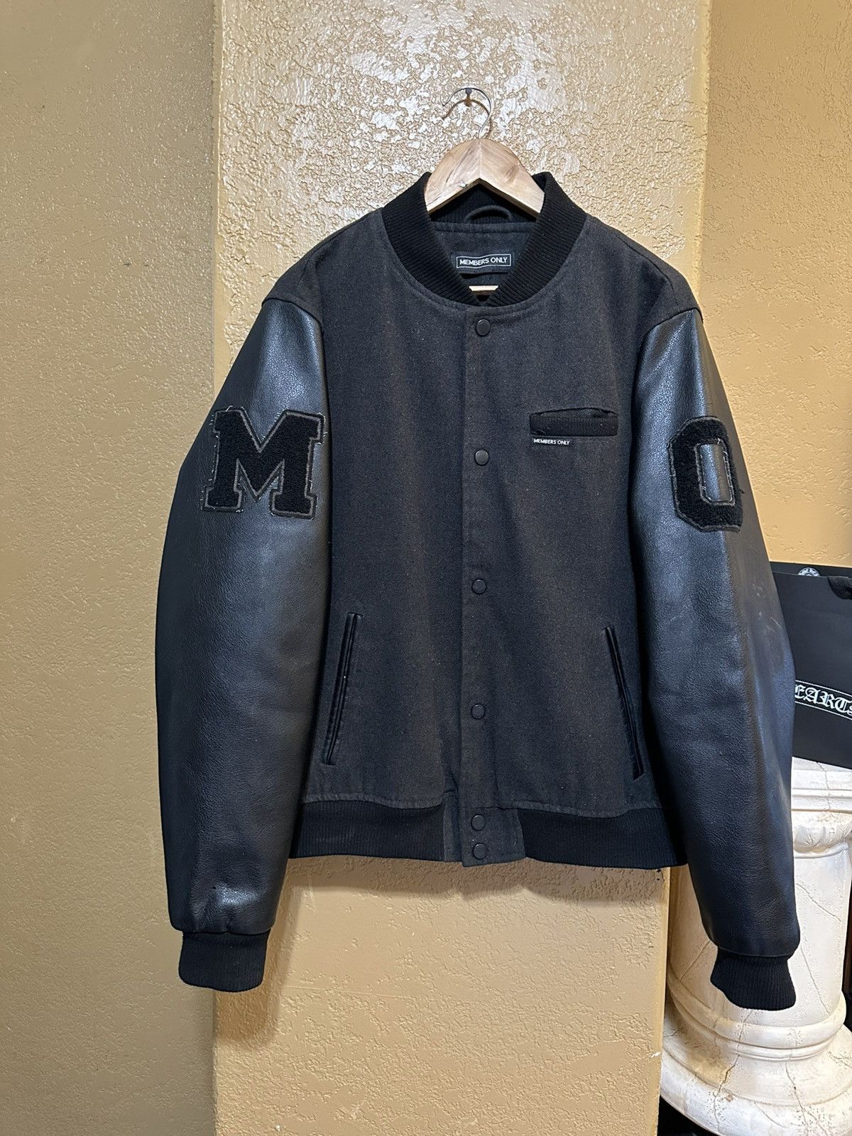 Vintage Members Only Varsity Jacket Large Size US L / EU 52-54 / 3 - 1 Thumbnail