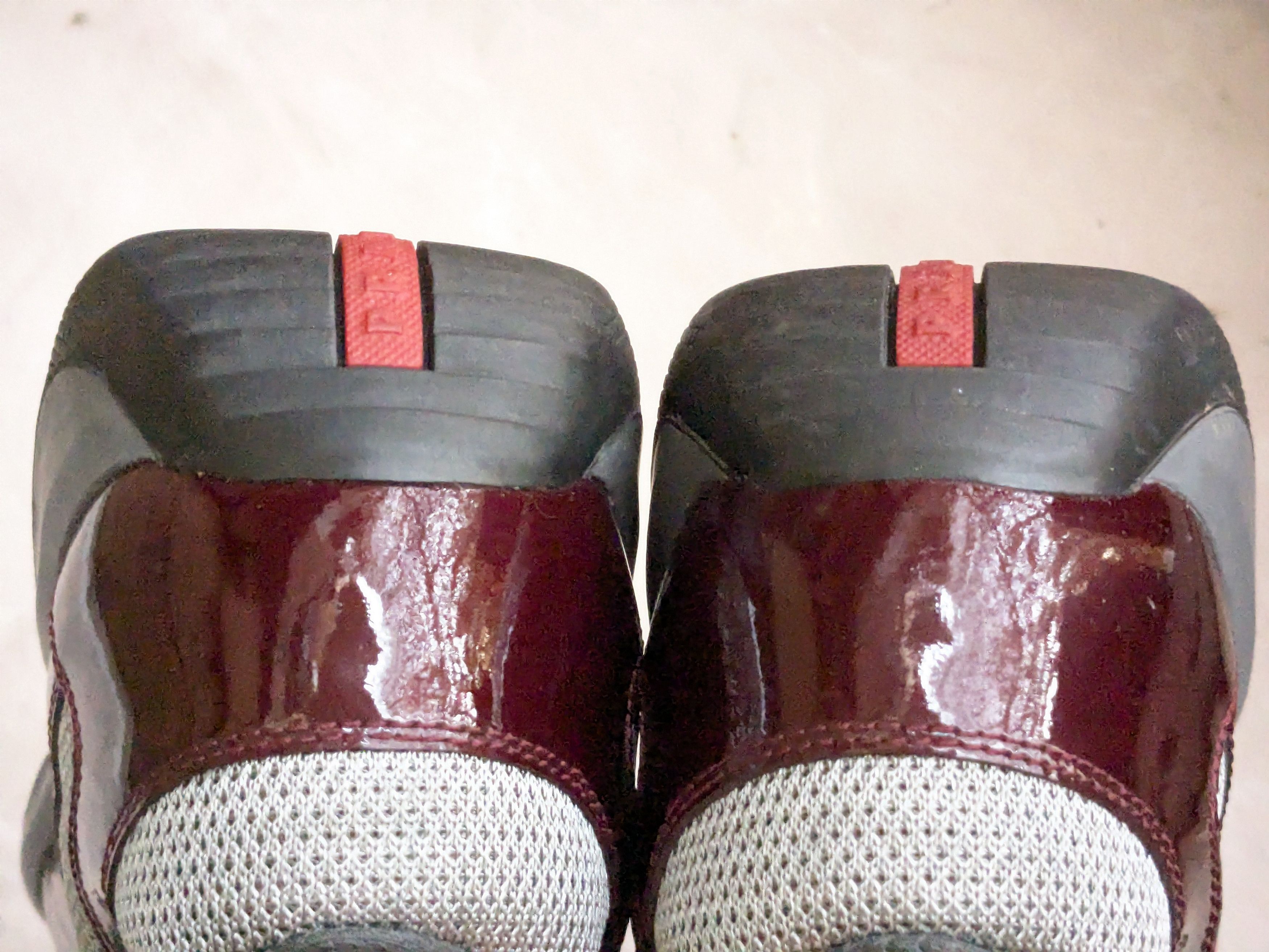 Prada Prada America's Cup Burgundy Patent Leather 11 Low Tops Size US 11 / EU 44 - 16 Thumbnail