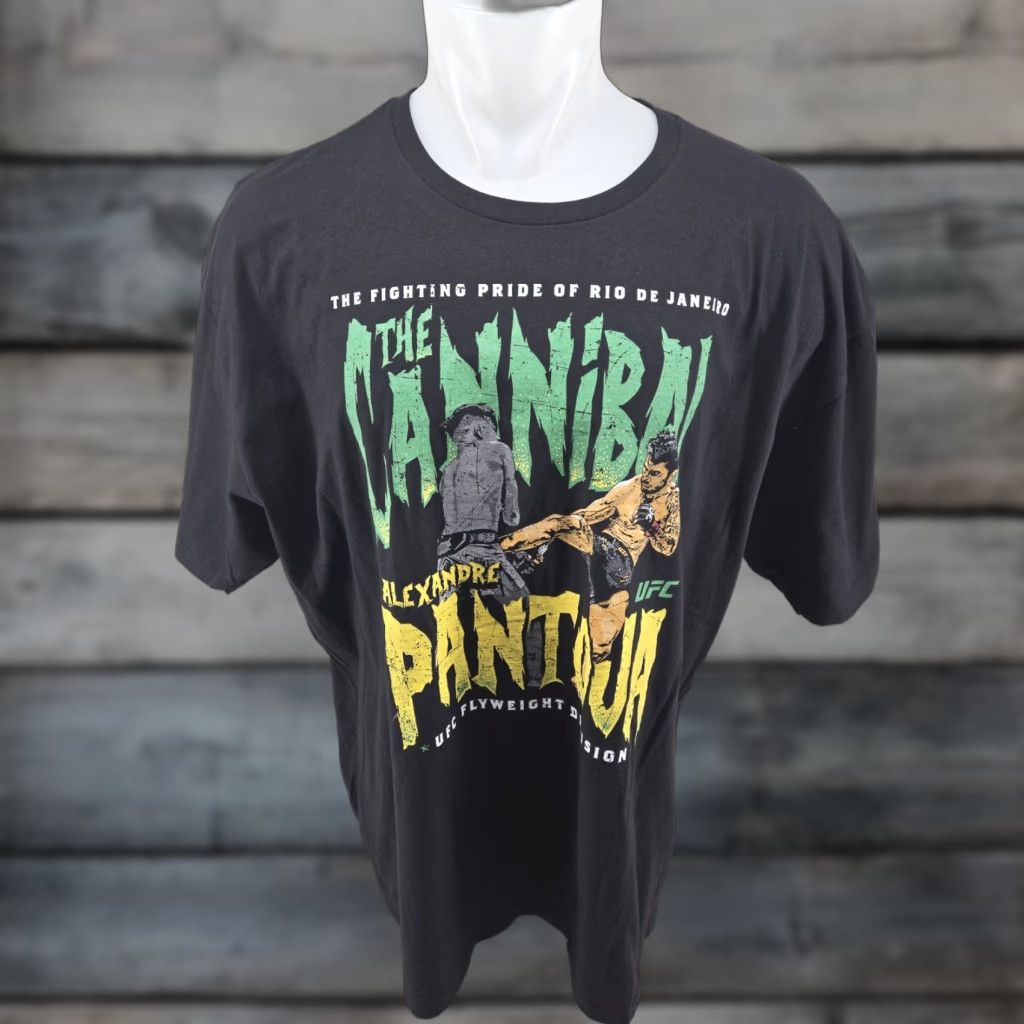 Vintage 500 Level The Cannibal T-Shirt Unisex Adults 4XL Black Cotton Graphic Print MMA 90s? Size US XXL / EU 58 / 5 - 1 Thumbnail
