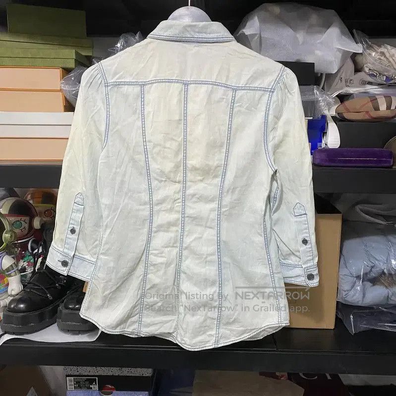 Burberry Burberry Women's Beige Cotton Shirt. Size S / US 4 / IT 40 - 2 Thumbnail