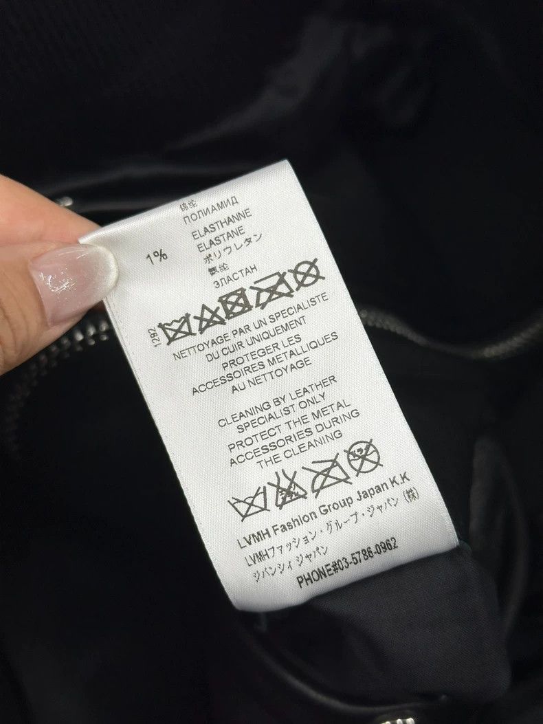Givenchy Givenchy Size50 Black Leather Zipper Hooded Jacket with She Size US M / EU 48-50 / 2 - 5 Thumbnail