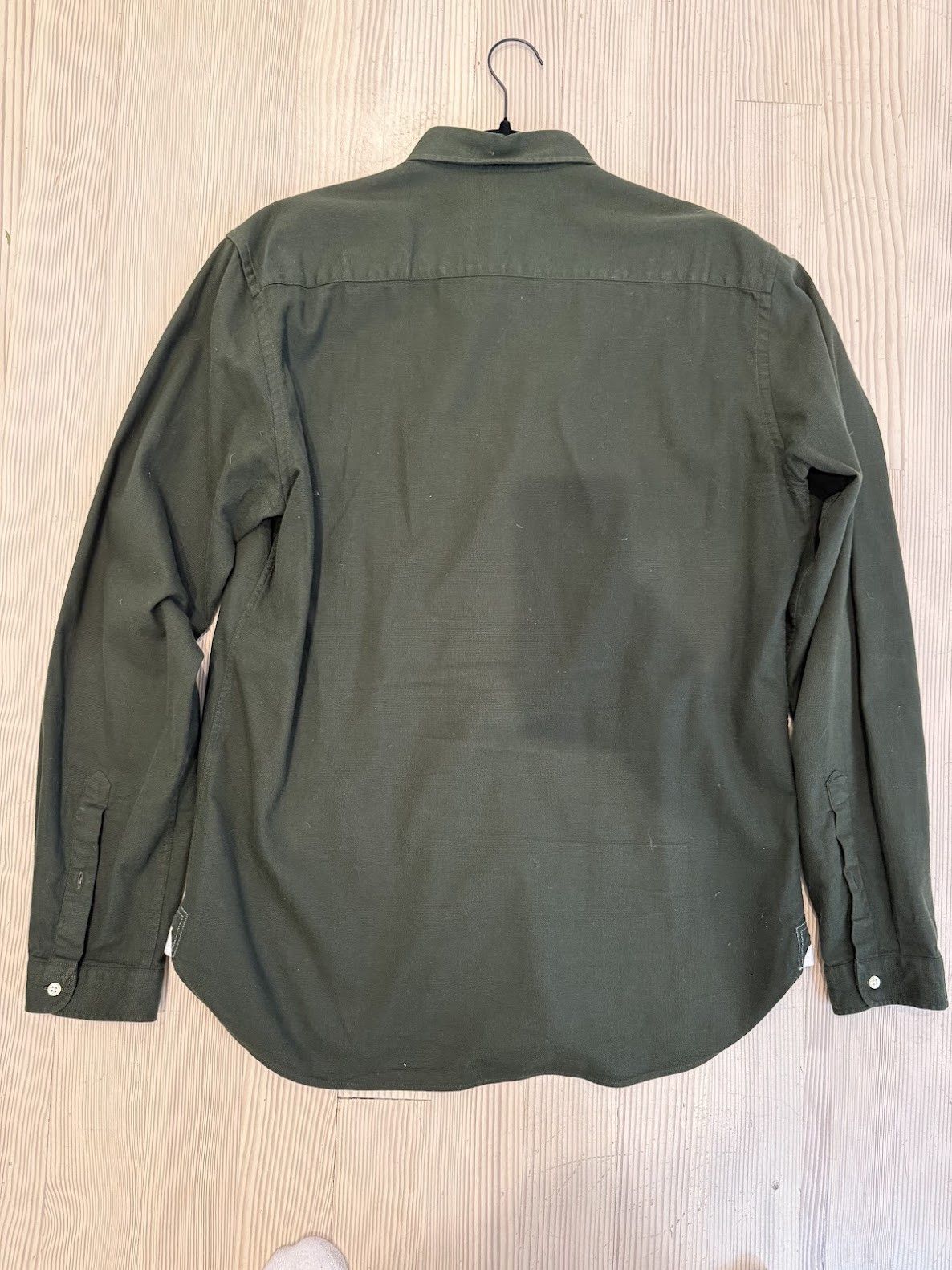 Oliver Spencer Dress shirt (forrest green) Size US XL / EU 56 / 4 - 4 Thumbnail