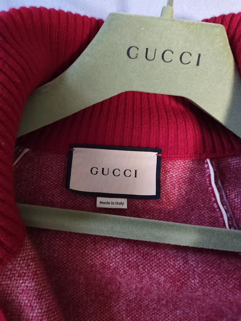 Gucci Gucci Wool full-print coat 2501-Nextarrow Size US M / EU 48-50 / 2 - 3 Thumbnail