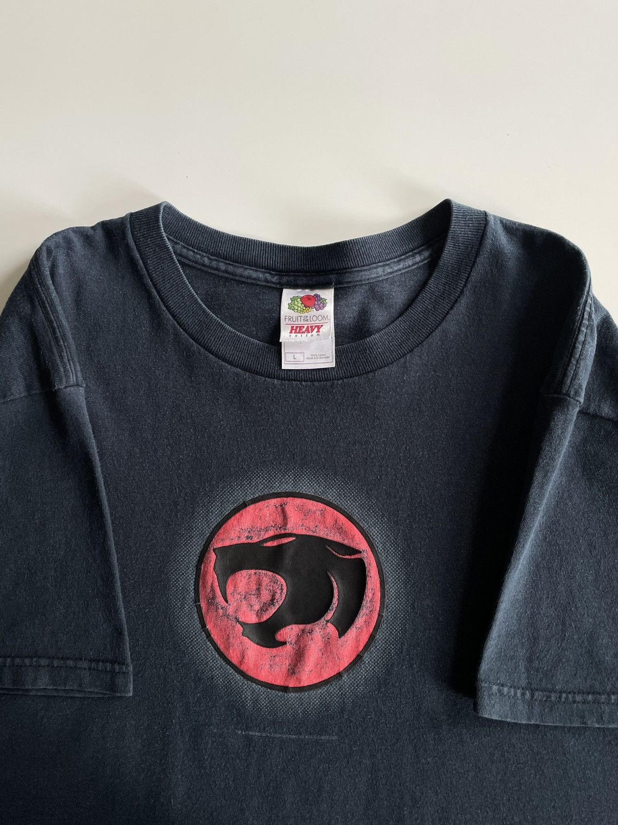 Fruit Of The Loom 2005 The Thundercats Series, A Navy Blue Promo T-Shirt Size US L / EU 52-54 / 3 - 8 Thumbnail