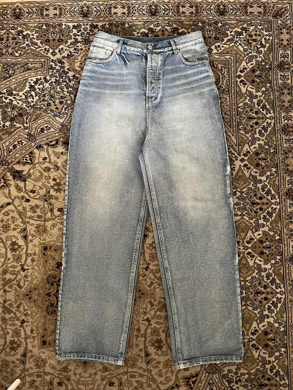 Vintage Vintage Baggy Blue Jean Pants Size US 30 / EU 46 - 1 Preview