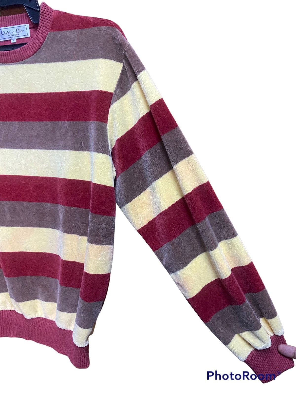 Christian Dior Monsieur × Dior Vintage Christian Dior Monsieur Velvet Sweatshirt Size US M / EU 48-50 / 2 - 3 Thumbnail