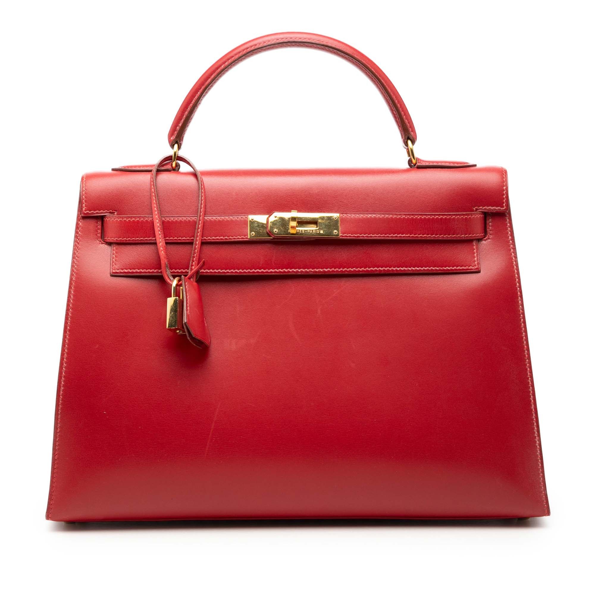 Hermes Box Calf Kelly Sellier 32 Size ONE SIZE - 1 Thumbnail