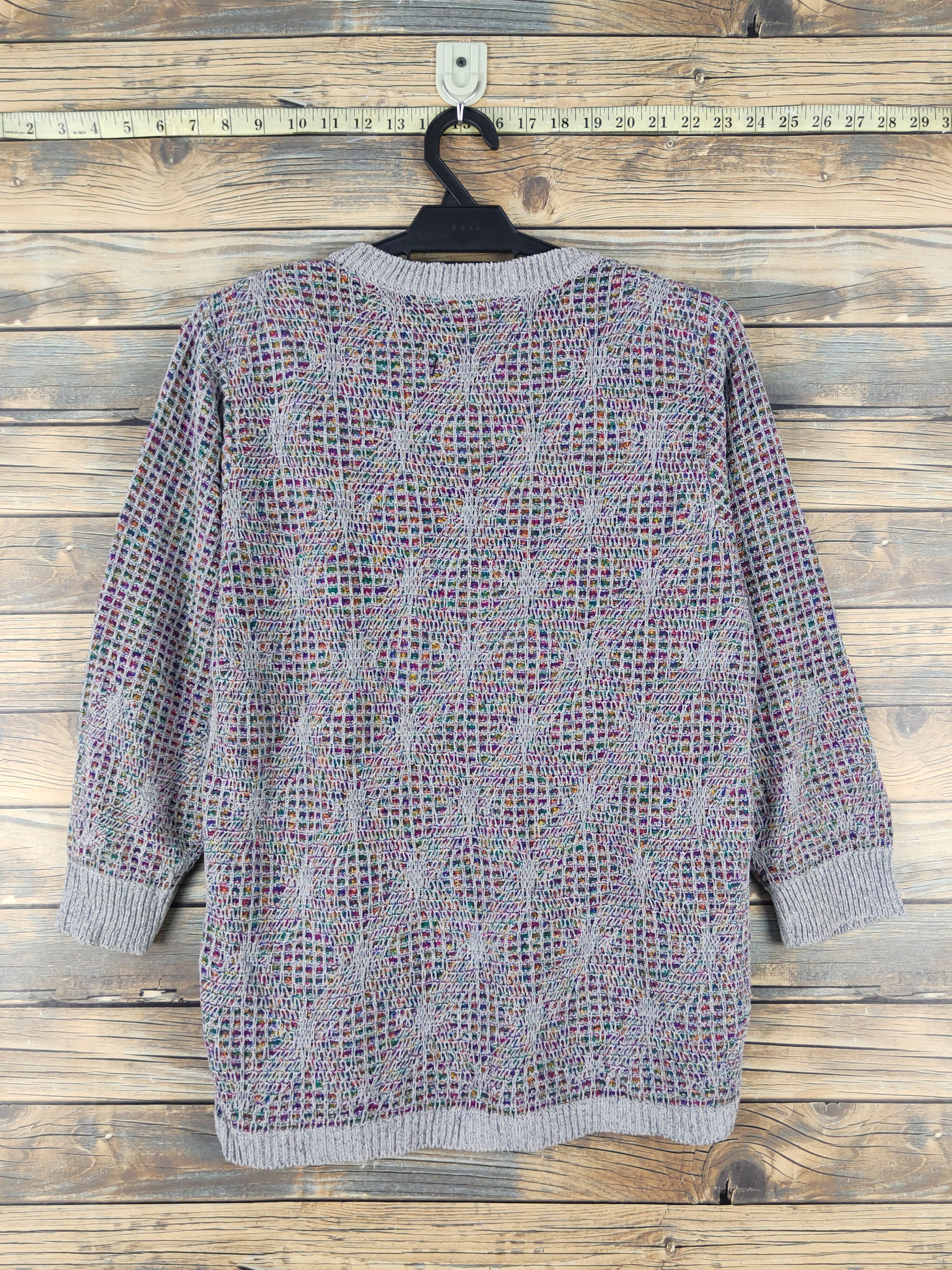 Vintage Arsamarans Gray Knitwear Sweatshirts #W1819 Size S / US 4 / IT 40 - 7 Thumbnail