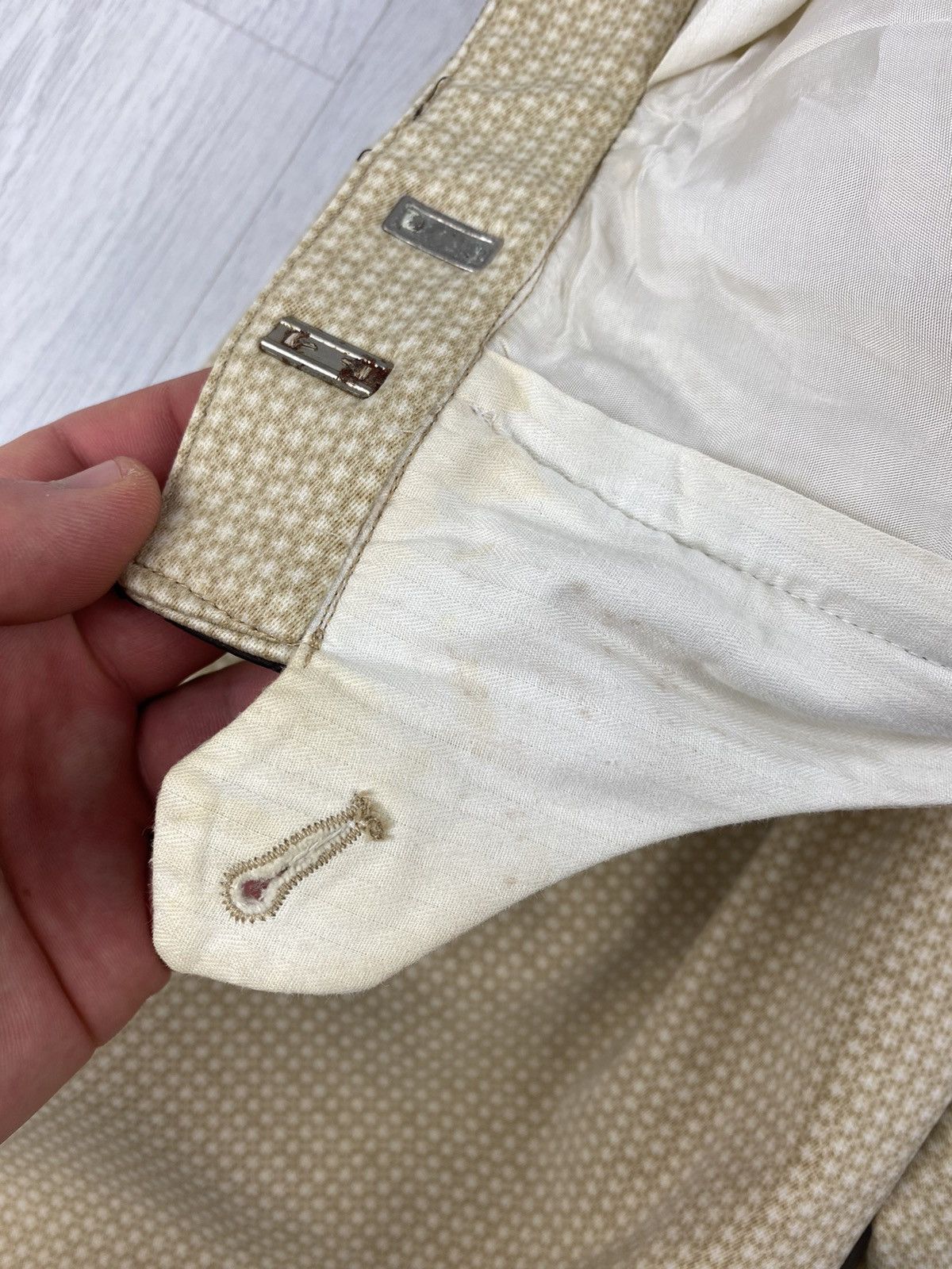 Prada Vintage Prada Belt Pants Size 54 like Gucci Helmut Lang Size US 36 / EU 52 - 15 Thumbnail