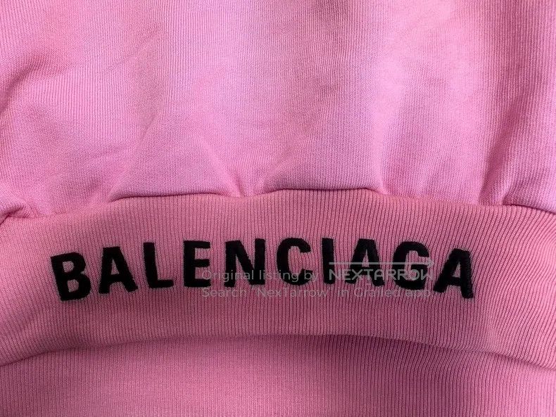 Balenciaga Balenciaga Printed Hooded Long Sleeve Hoodie Size US S / EU 44-46 / 1 - 3 Thumbnail