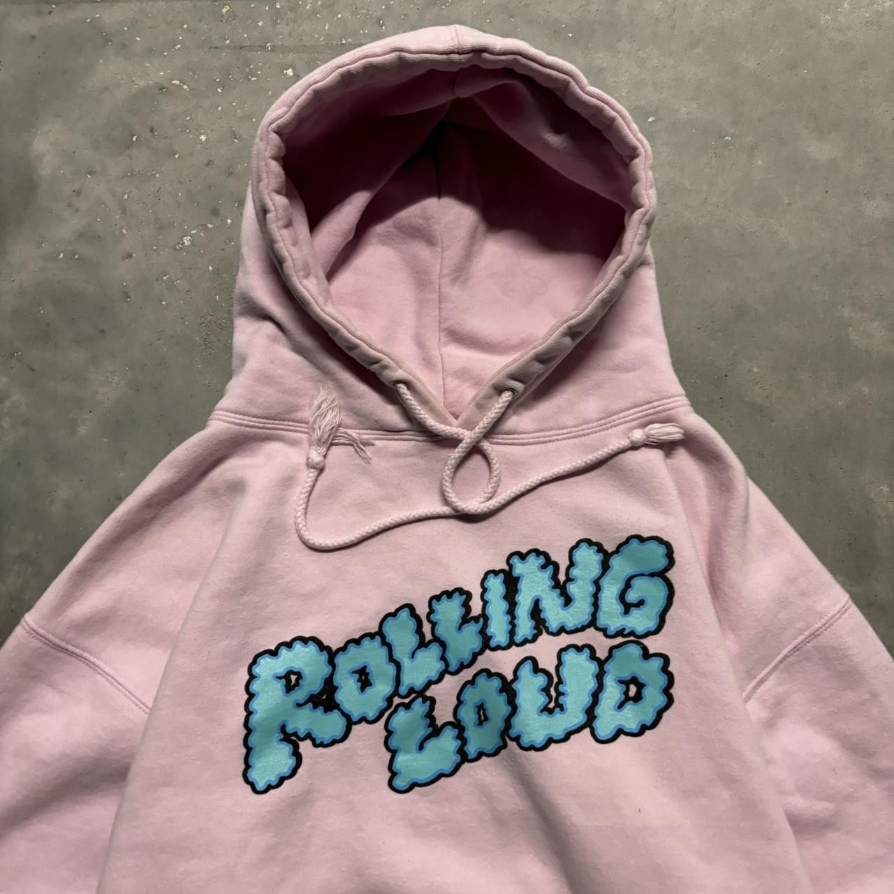 Rolling Loud × Vintage Crazy Vintage y2K/2000s Pink Rolling Loud Hip Hop Hoodie! Size US L / EU 52-54 / 3 - 2 Thumbnail