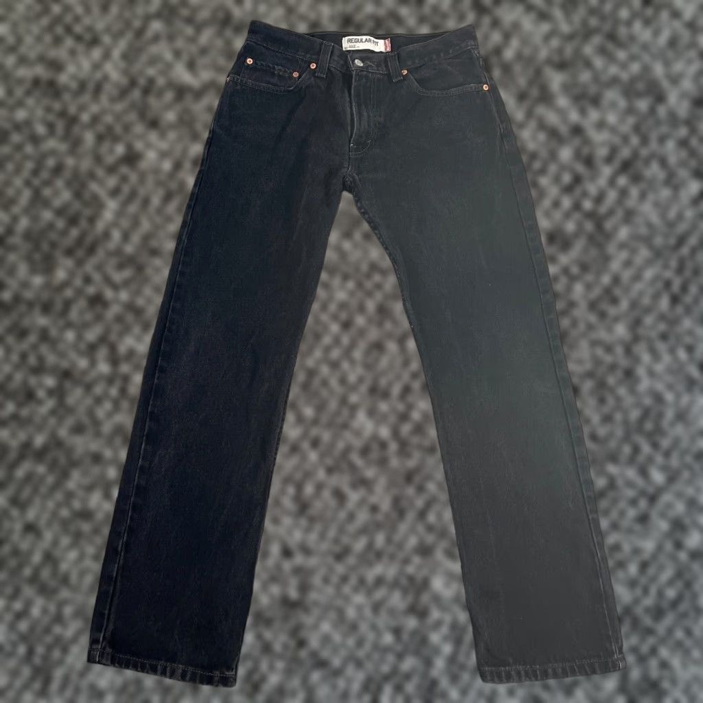 Levi’s STUSSY CRISPY RINSE 568 JEAN Stussy x Levi's Crispy Rinse 568 Jean Black/Brown – Dropdayz