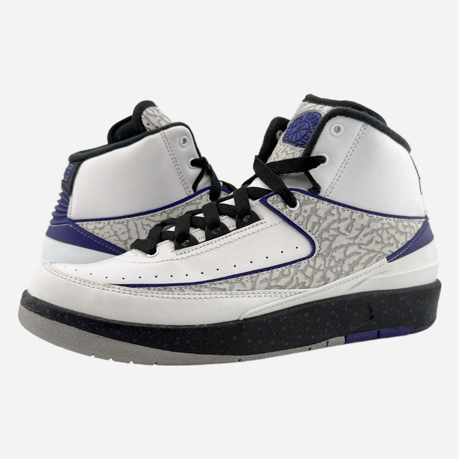 Nike Air Jordan 2 Retro BG Dark Concord 5Y Used OG Box 395718-153 Size US 5 / EU 37 - 1 Thumbnail