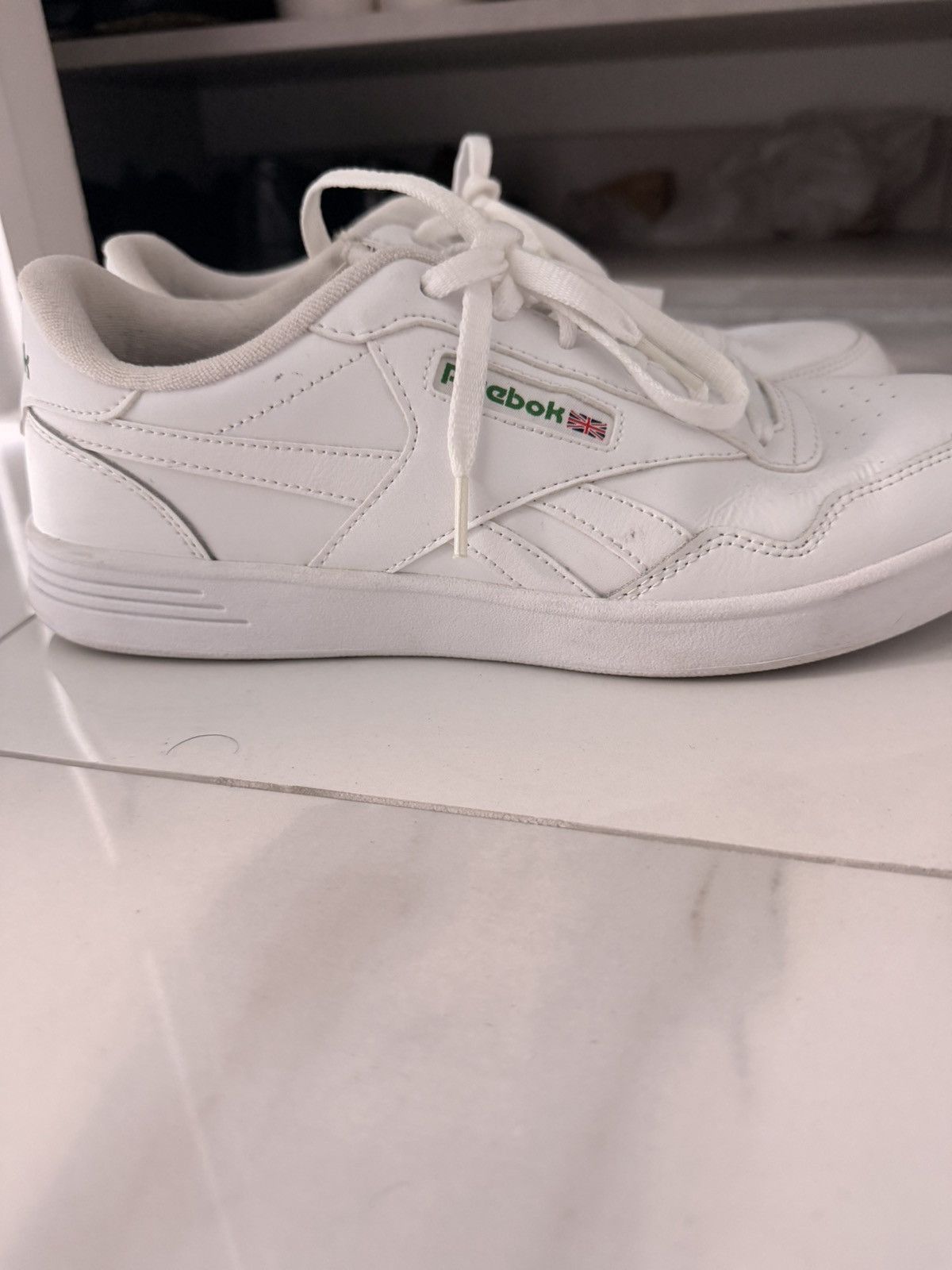 Reebok White Reebok classic sneakers with zipper Size US 11 / EU 44 - 6 Thumbnail