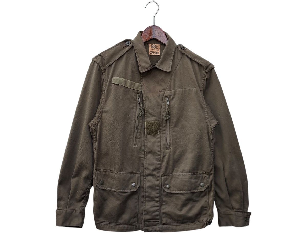 Vintage Vintage French Army Socovet Bais 1985 Military Jacket Size US XS / EU 42 / 0 - 1 Thumbnail