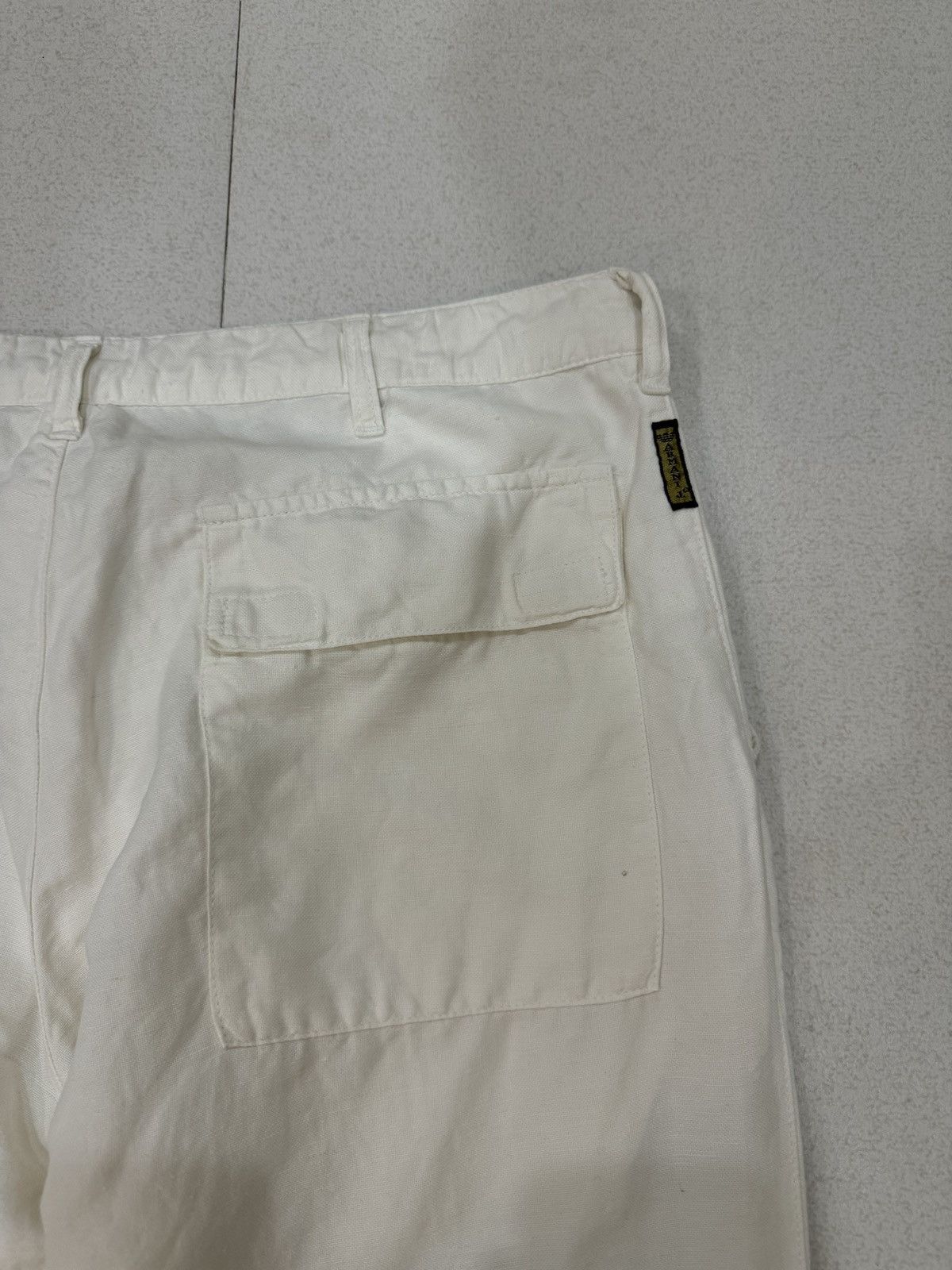 Emporio Armani Vintage Armani Hemp Pants Size US 36 / EU 52 - 6 Thumbnail