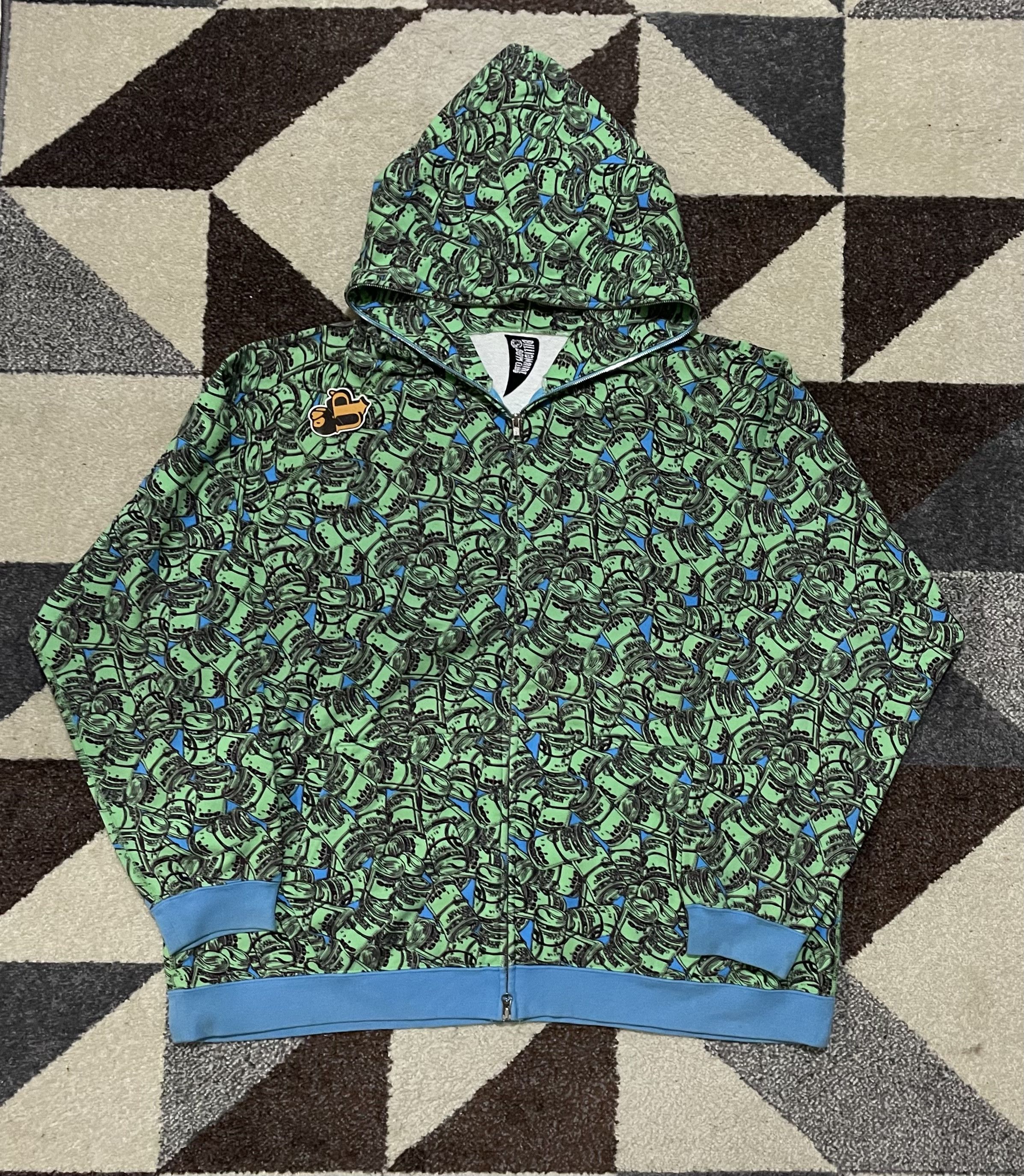 Billionaire Boys Club × Vintage '06 BBC Diamond Dollar Full Zip