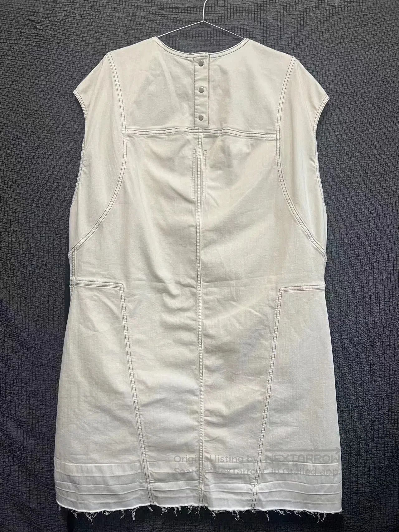 Rick Owens rick owens new texture frayed vest. Size US XL / EU 56 / 4 - 4 Thumbnail