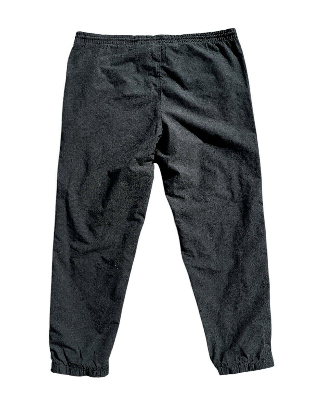 Adidas Vintage Adidas 90s Black Zippered Baggy Track Pants Sz L Size US 34 / EU 50 - 3 Thumbnail