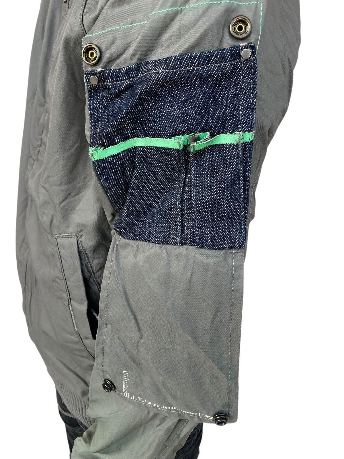 Diesel 2000s Diesel - Window Pocket Bomber Jacket Size US M / EU 48-50 / 2 - 4 Thumbnail