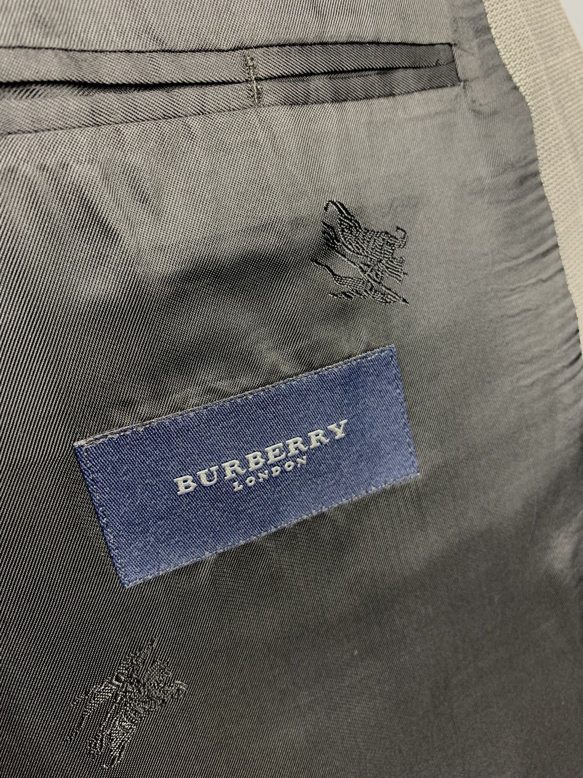 Burberry × Vintage Burberry London Bennet-S Blazer High Twist Men’s Size 56 90s Size 46R - 14 Thumbnail