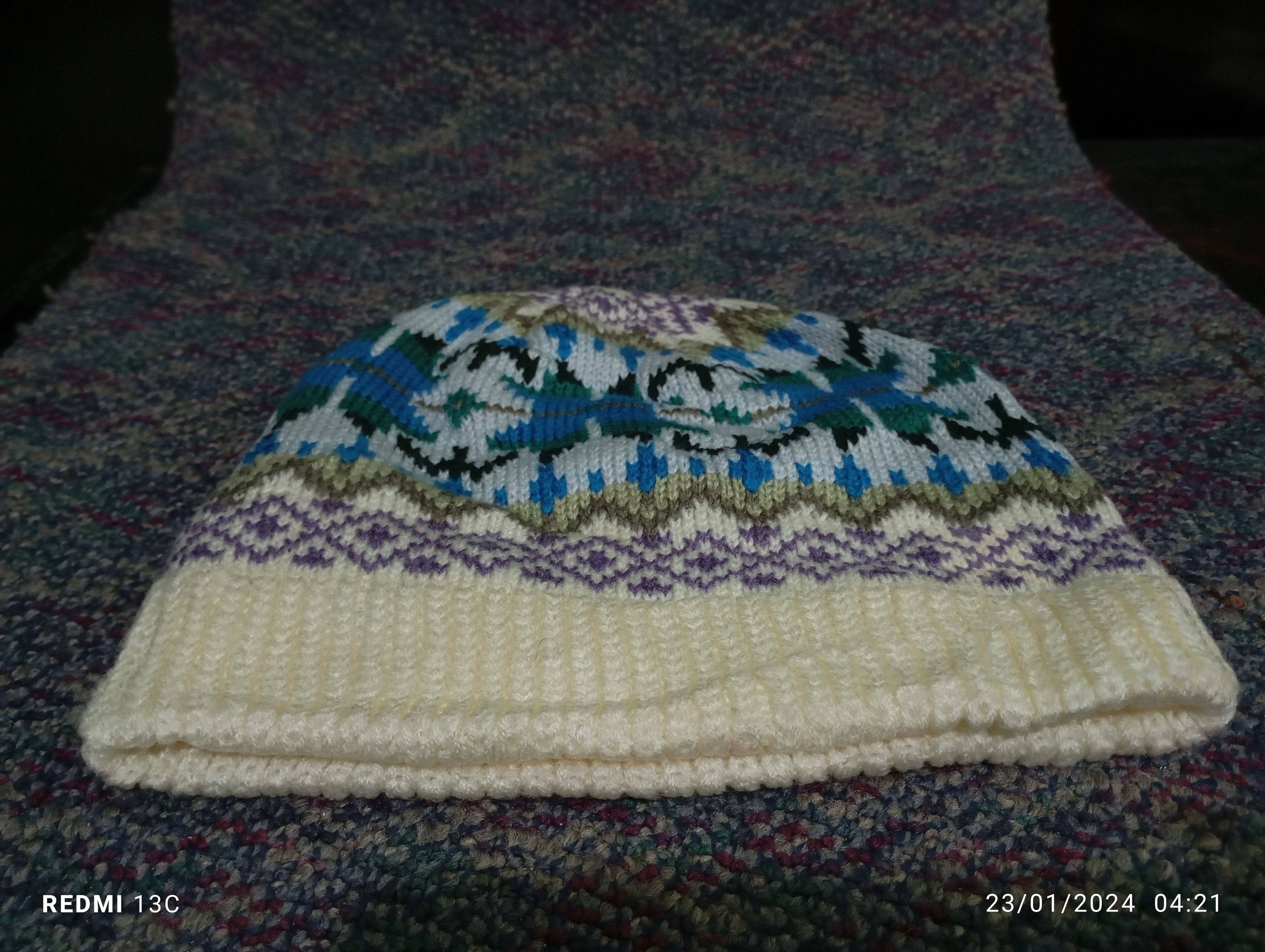Native Native Navajo Beanie Hat Size ONE SIZE - 1 Thumbnail