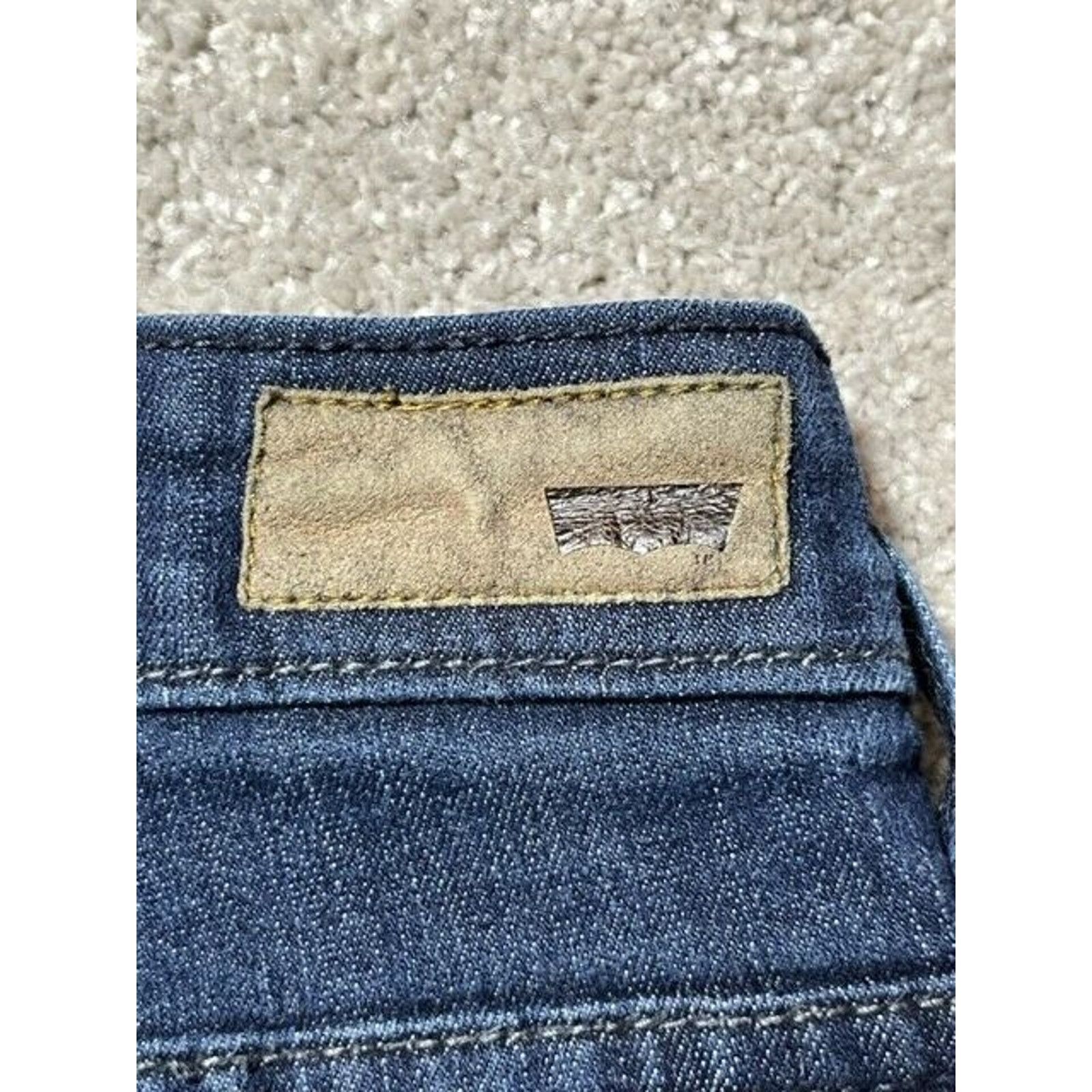 Levi's Levi's Legging Skinny Jeans Womens 14M 32x32 Dark Wash Denim Size 36" / US 14 / IT 50 - 7 Thumbnail