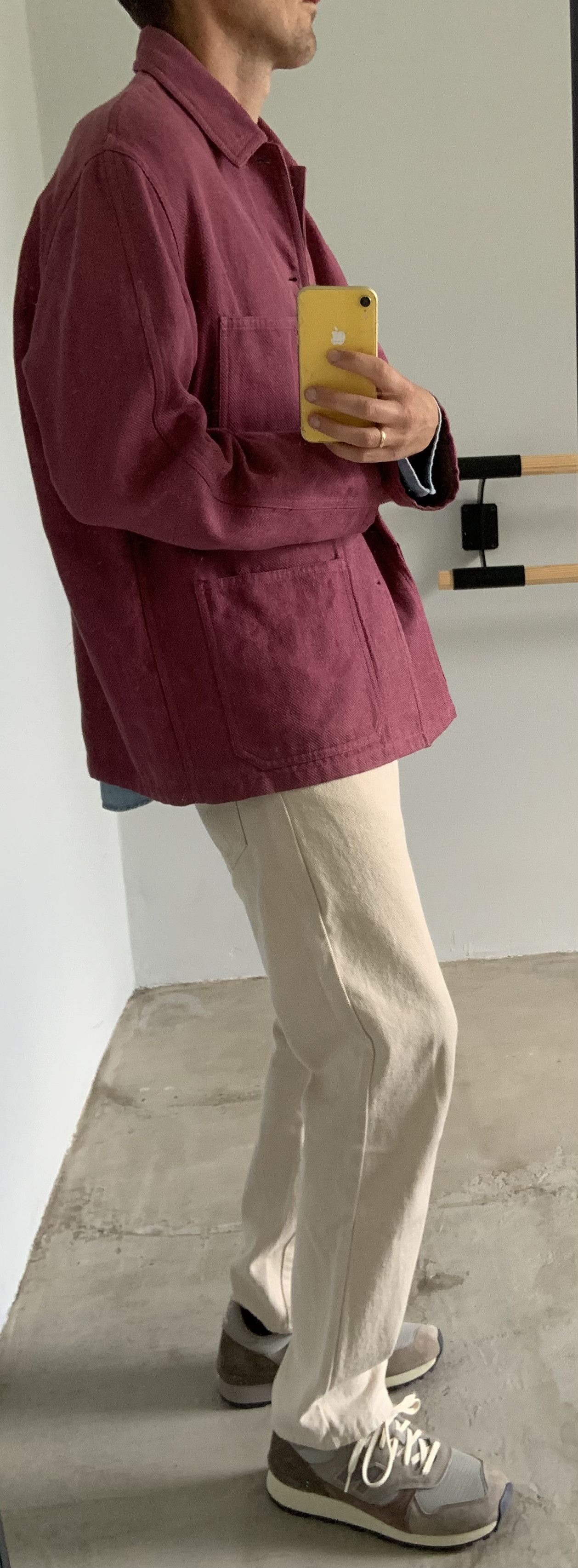 Auralee 5 Linen Cotton Double Face Big Coverall Size US XXL / EU 58 / 5 - 13 Thumbnail