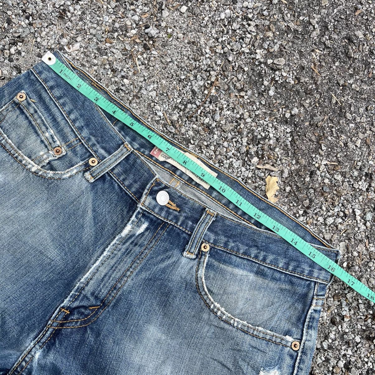 Levi's Vintage Levis 527 Flare Bootcut Bell Bottom Jeans Distressed Size US 32 / EU 48 - 7 Thumbnail